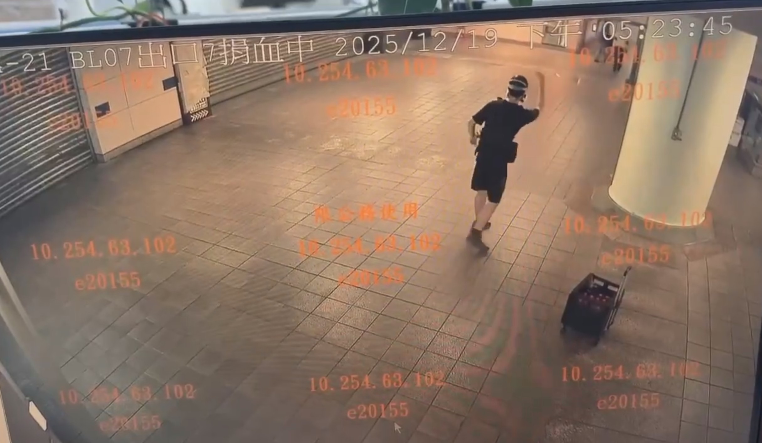 張文被查出，他早已擬好作案計劃。（翻攝畫面）