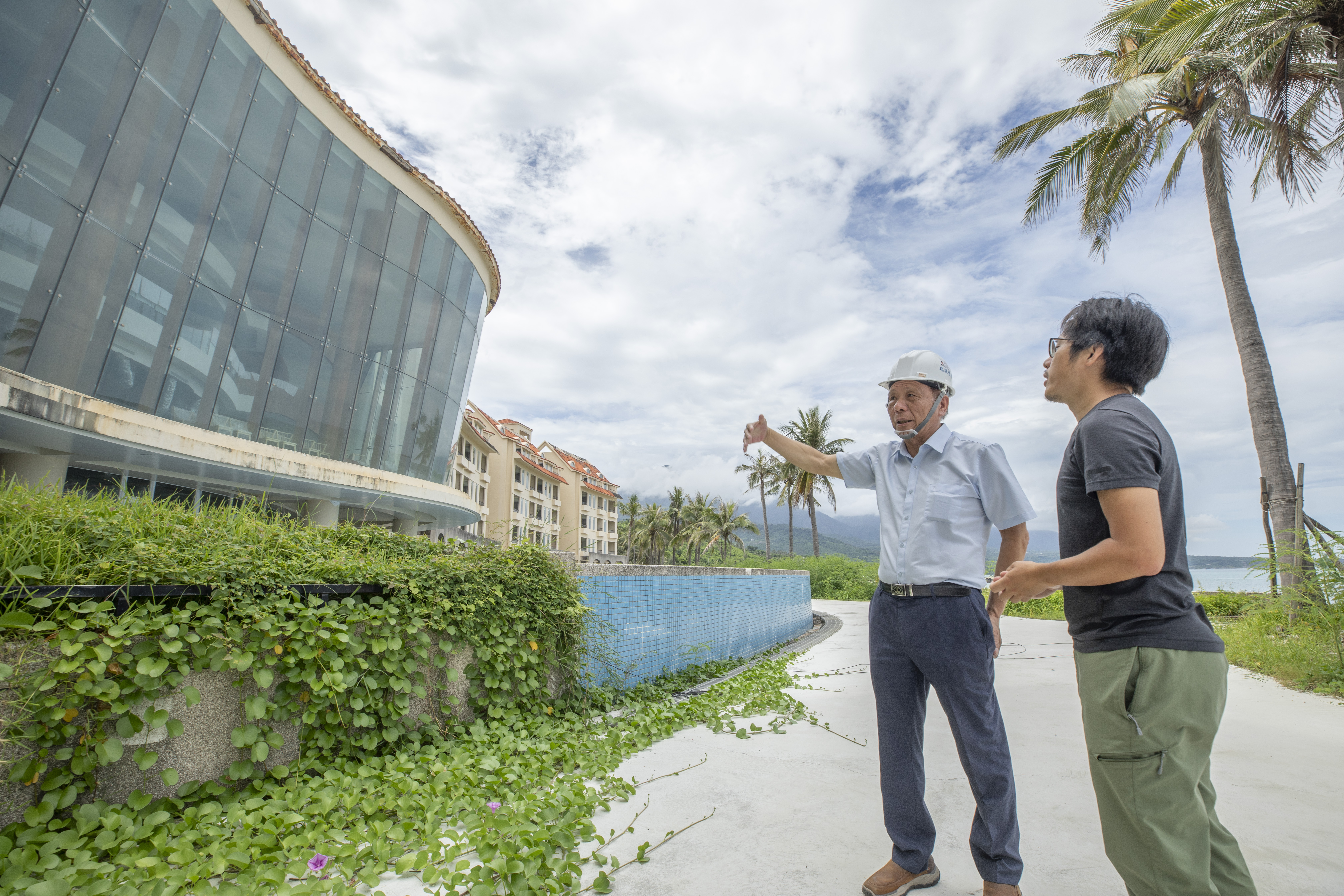 「杉原方舟」前身是美麗灣渡假村，劉清郎親自緊盯整建工程。
