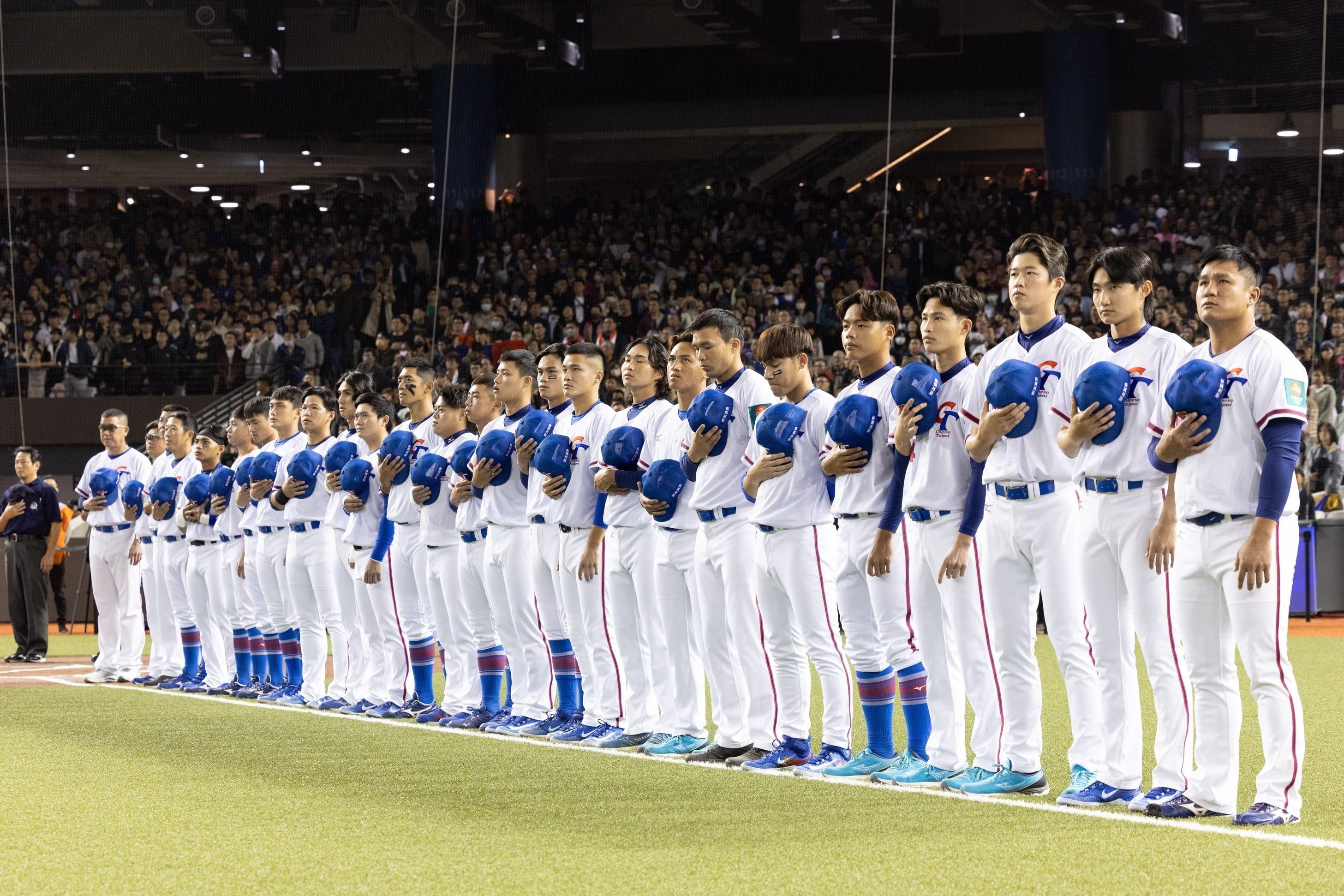 亞洲棒球錦標賽超級循環賽、季軍與冠軍賽均於台北大巨蛋登場。（北市府提供）