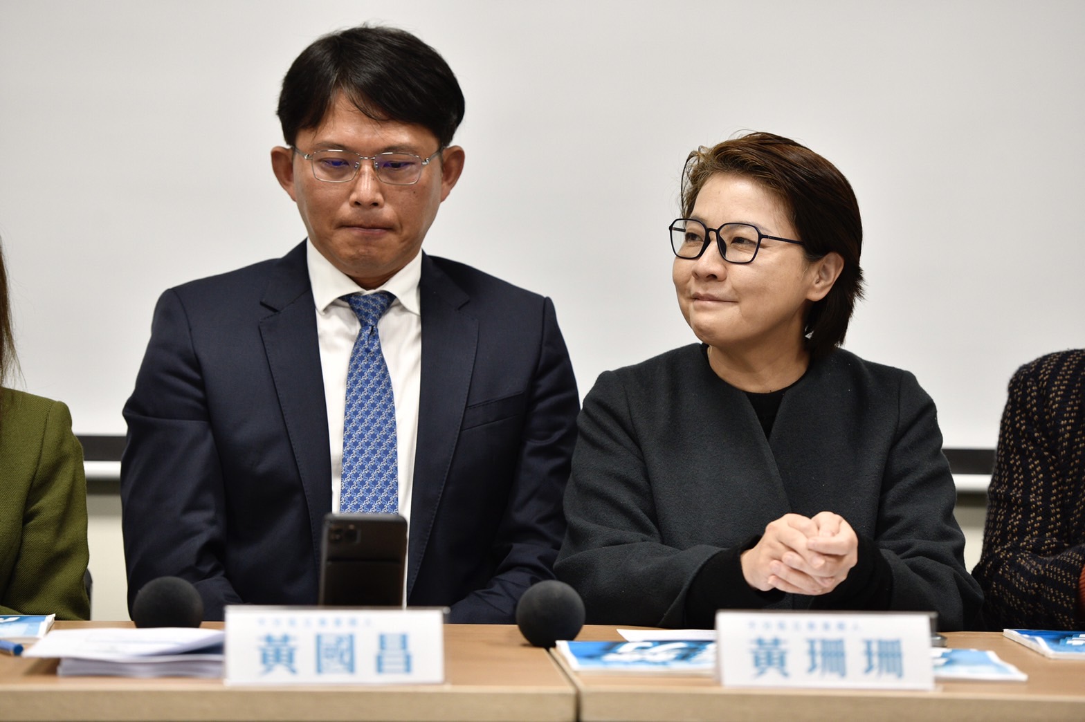 民眾黨推派黃珊珊選立院龍頭,黃國昌與柯文哲今日均做出回應。(本刊資料照)