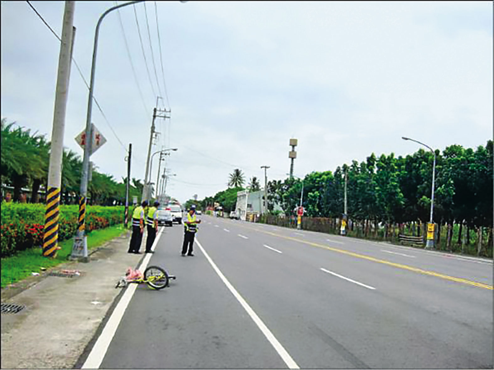 死者游男每天都於固定時間騎車外出,卻在熟悉的路上遭二哥游建村撞死謀財。(翻攝畫面)