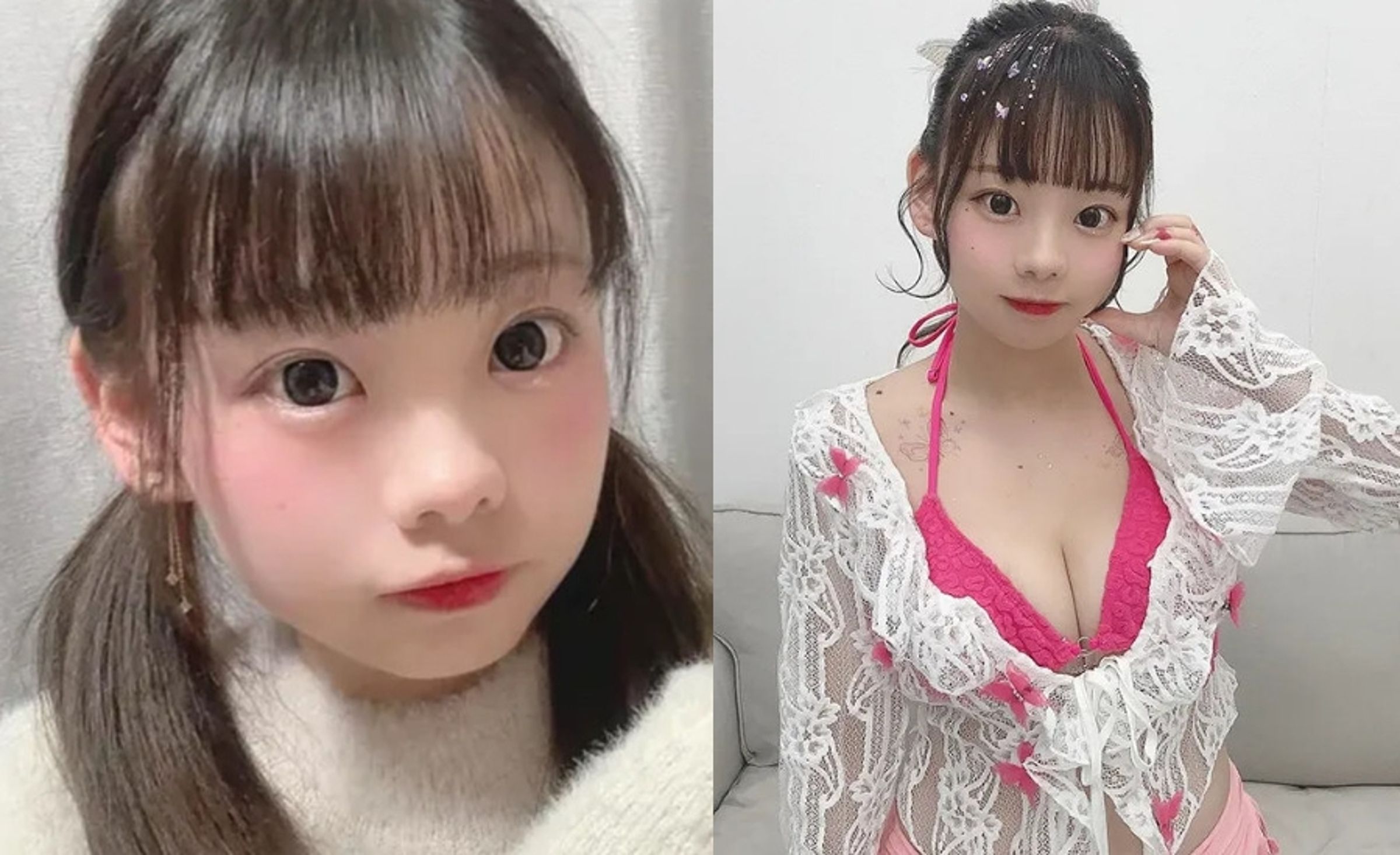 雖然Maimai長相很像小學生,但其實身材姣好。(翻攝IG@maimai_fr2pon)