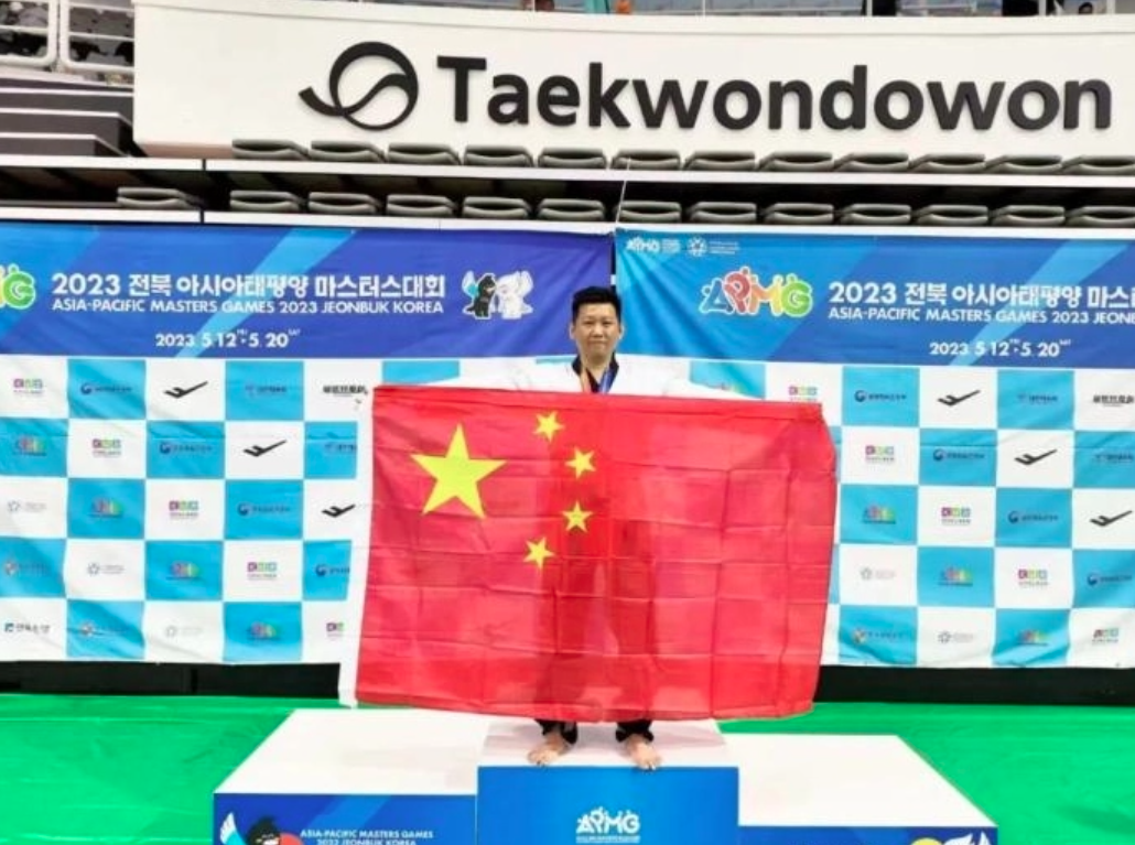 在台灣出生的跆拳道運動員李東憲，2024年在中國設籍後，遭台灣註銷國籍。（翻攝百度百科）