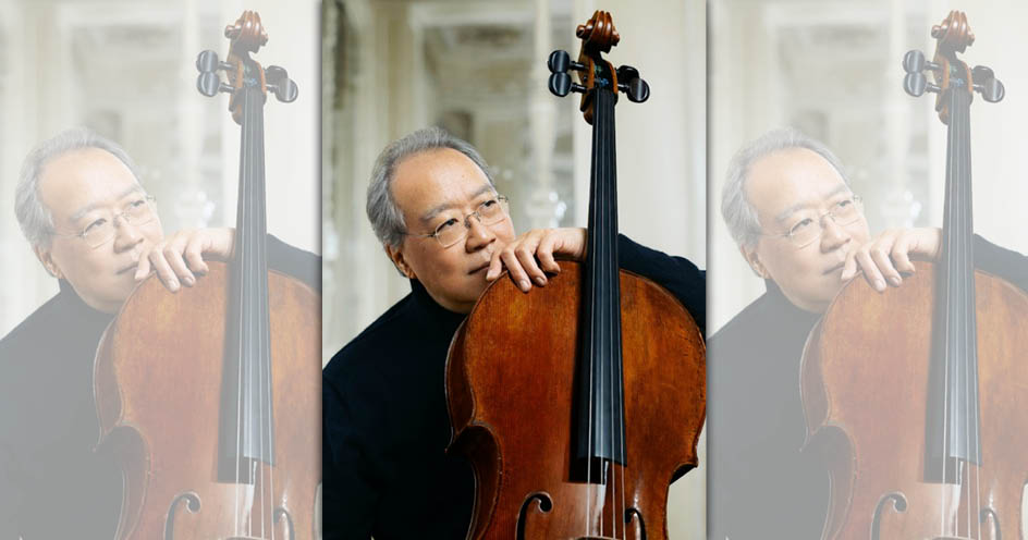 大提琴家馬友友將於9月重返台北國家音樂廳舉行獨奏會。（牛耳藝術提供） 