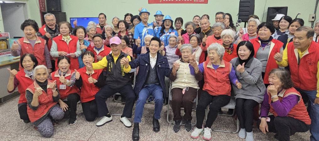 何志偉提出桃園65歲以上長者，每年可享有一次假牙維修補助的政見。（讀者提供）