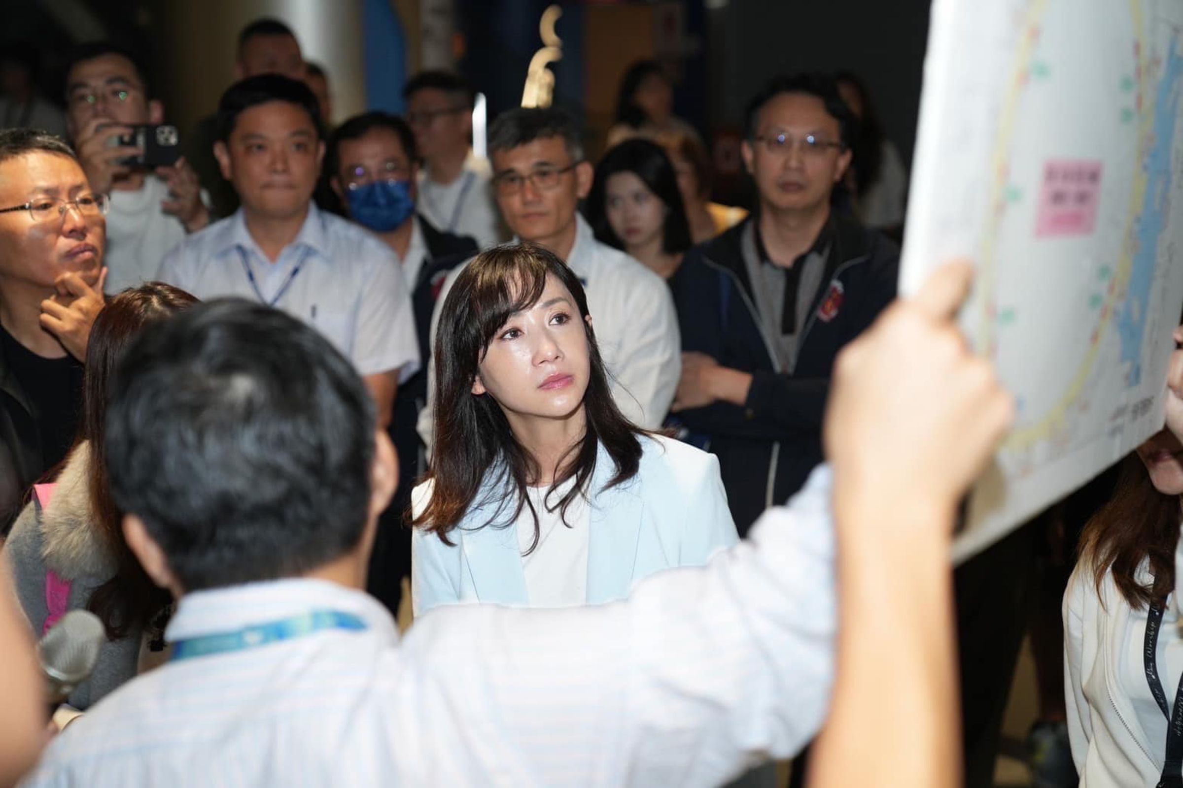許淑華說,回顧整起事件的處理過程,教育局長一直在「打臉」市長蔣萬安保護幼兒的宣示,還一直玩文字遊戲。(翻攝臉書@許淑華Hsu Shu-Hua