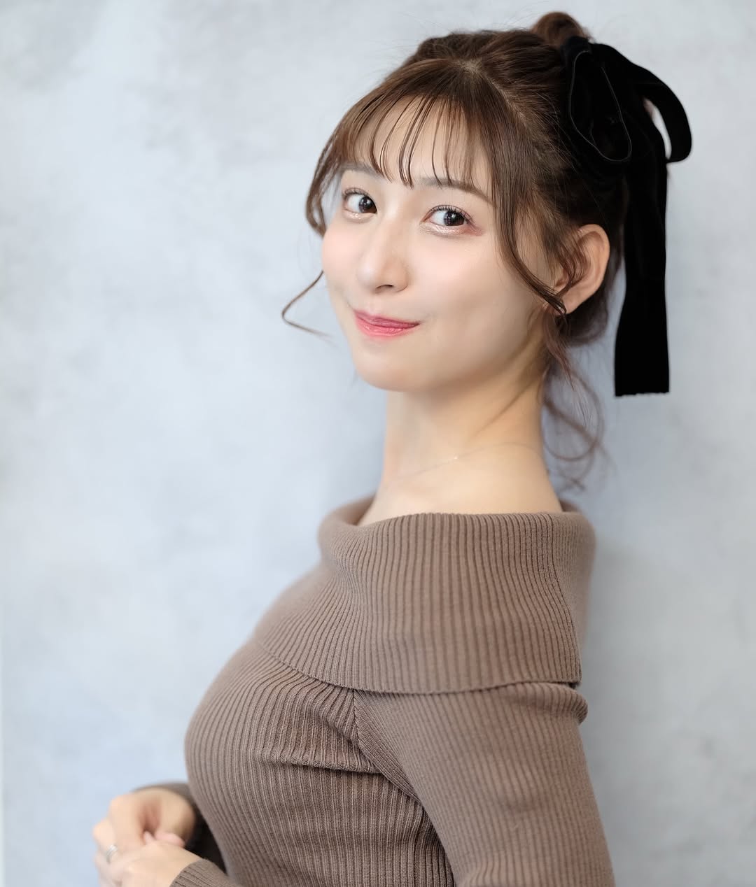 竹井愛乃最近剛入職日本札幌電視台當主播，人氣便迅速竄升。（翻攝IG@aino_takei）