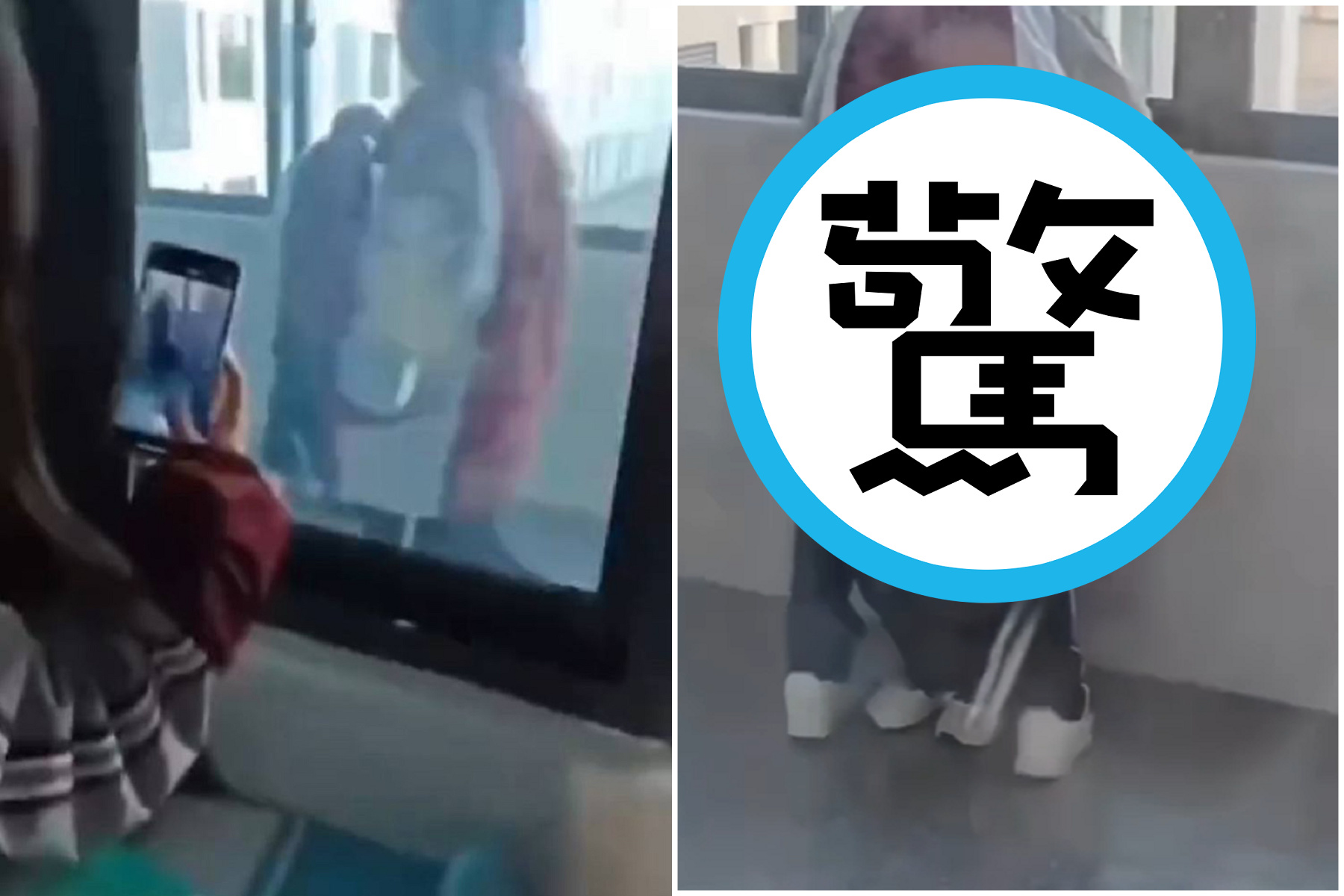 中國校園好開放？情侶在走廊直接來，全校男女「老司機上身」圍觀狂拍。（翻自《黑料網》）