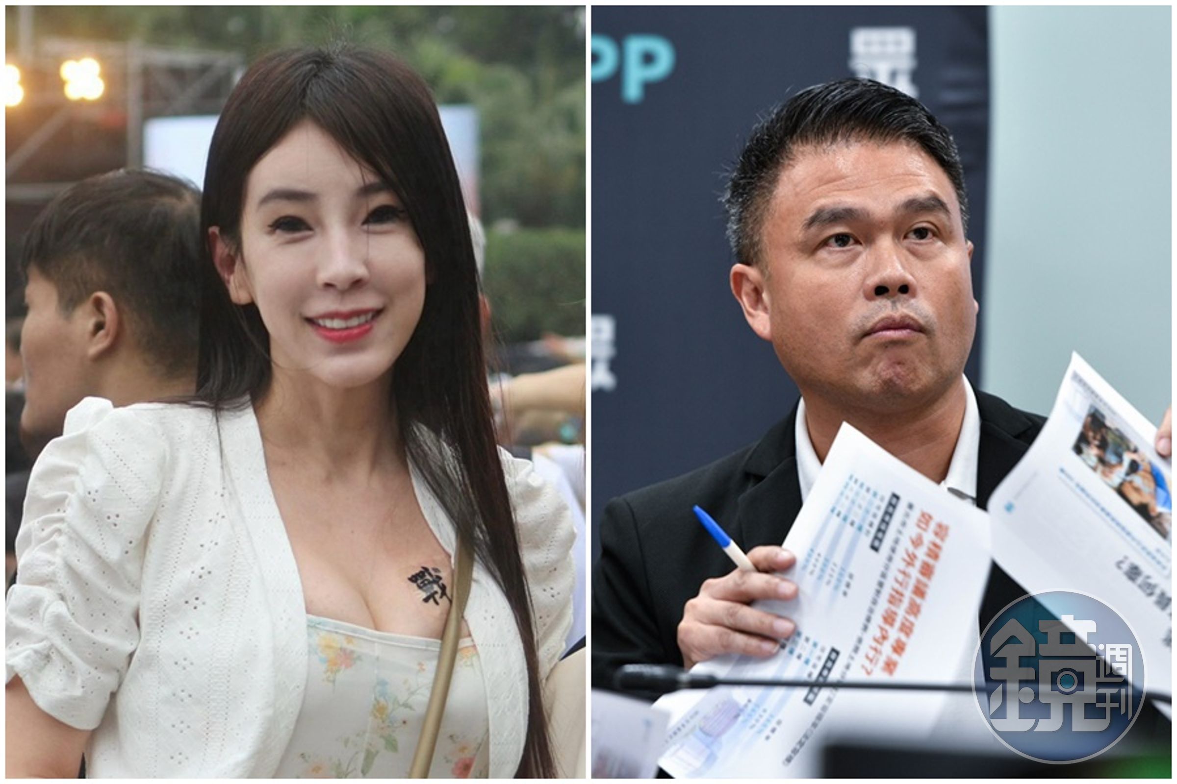曾妍潔脫黨選北市第六選區市議員,恐衝擊張志豪尋求連任。(翻攝自大姸的能源、建築、房地產手札臉書,本刊資料照)