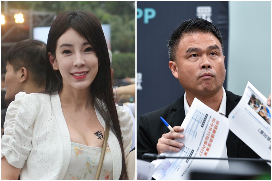 曾妍潔脫黨選北市第六選區市議員，恐衝擊張志豪尋求連任。（翻攝自大姸的能源、建築、房地產手札臉書，本刊資料照）