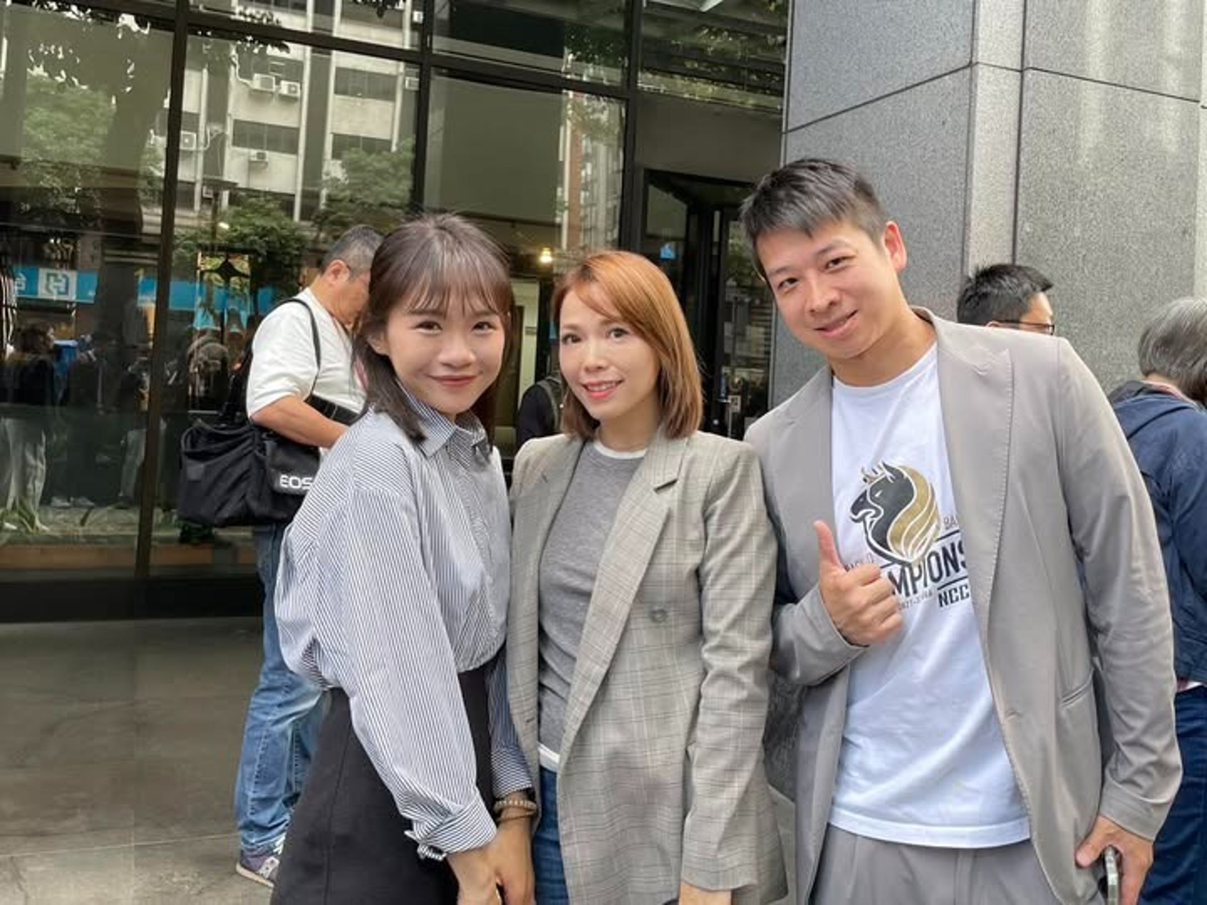 張彤加入民眾黨新聞部,陳智菡得知後驚訝表示「她怎麼敢來?」(翻攝自陳智菡 Vicky臉書)