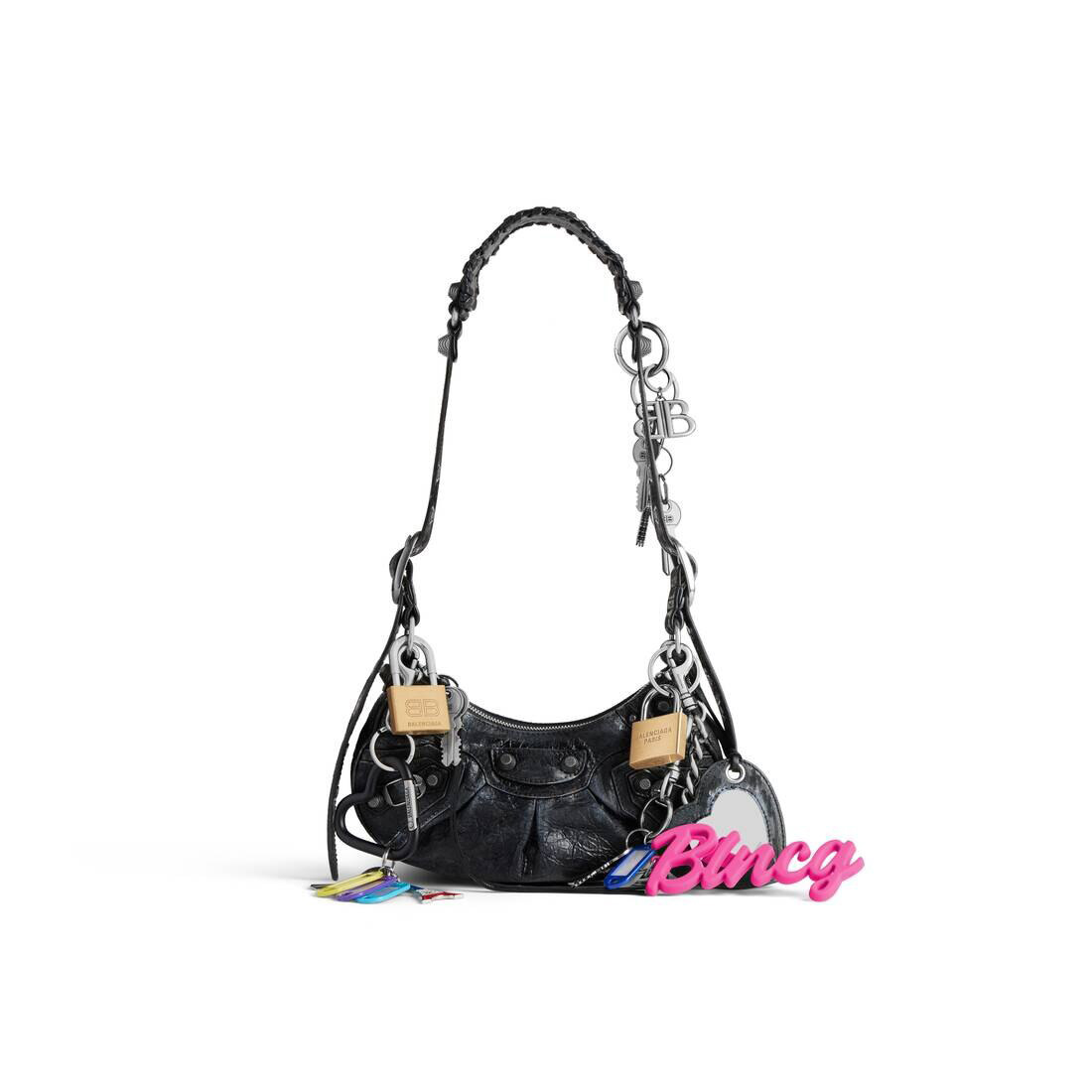 BALENCIAGA Le Cagole XS肩背包。NT$184,900(BALENCIAGA提供)