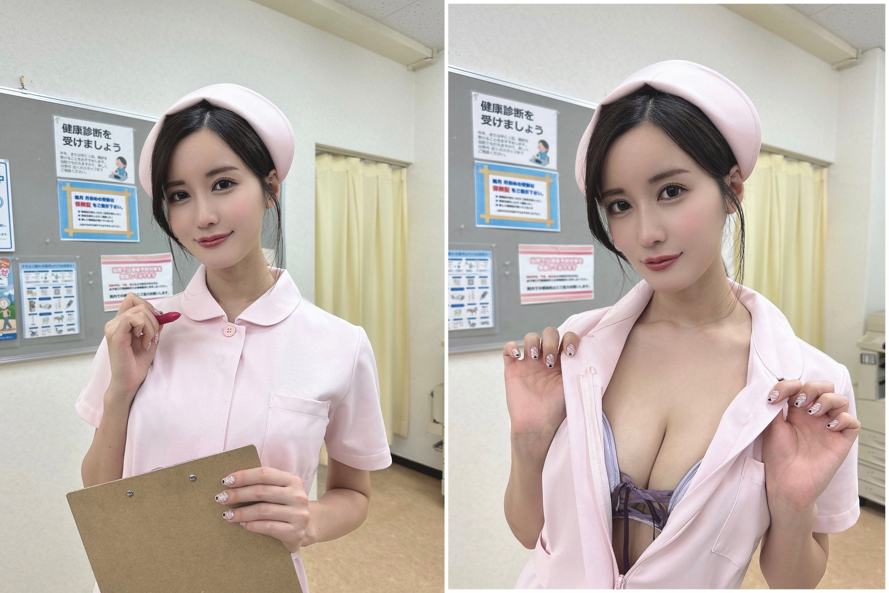 不滿護理師被貼情色標籤，總是被性騷！正港護理師怒了「都被AV女優帶壞」。（翻自X平台）