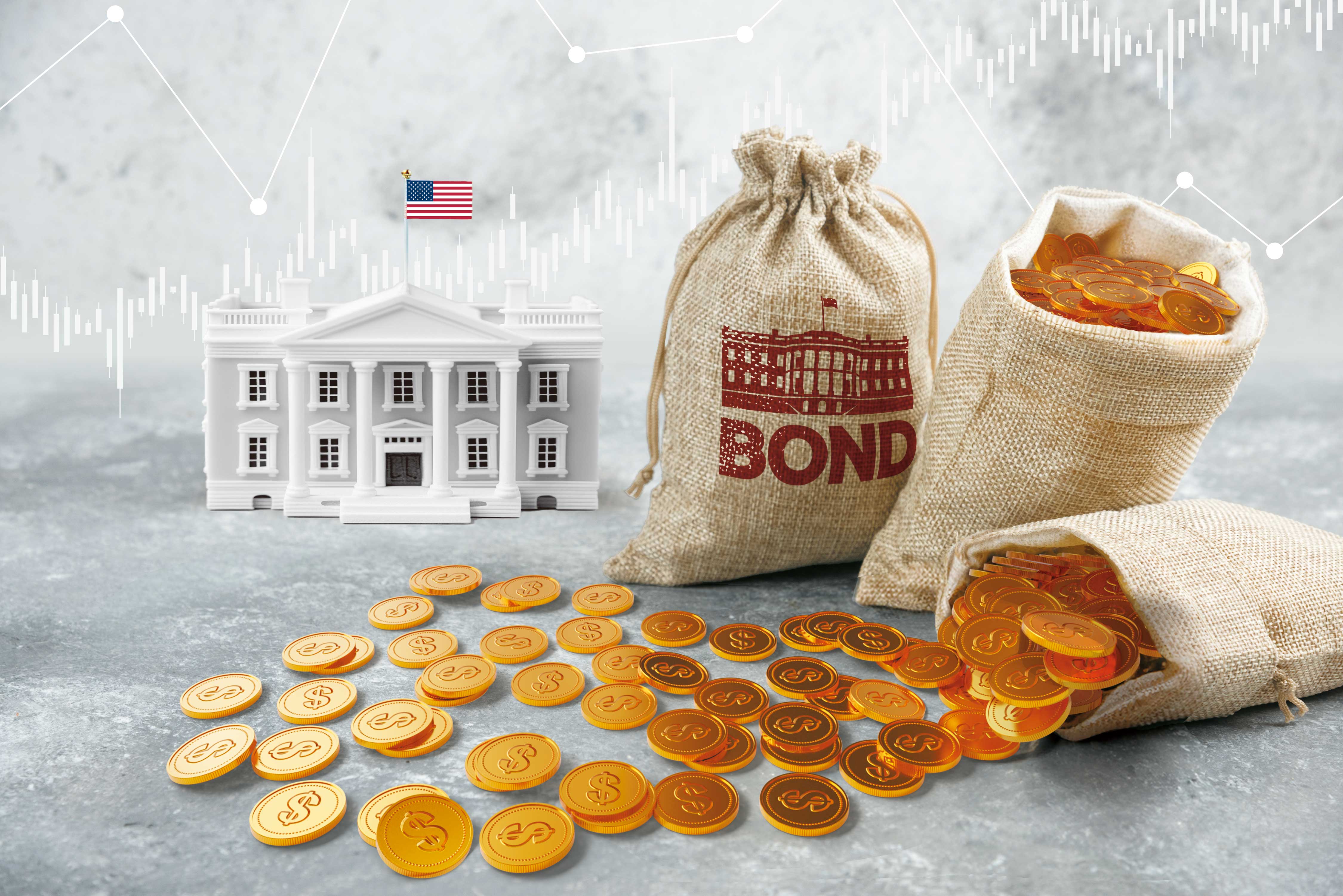 有穩定現金流需求的投資人，可留意波動緩、票息率突出的月配息長天期美債ETF。（AI繪圖Adobe Firefly生成，本刊美術組後製）