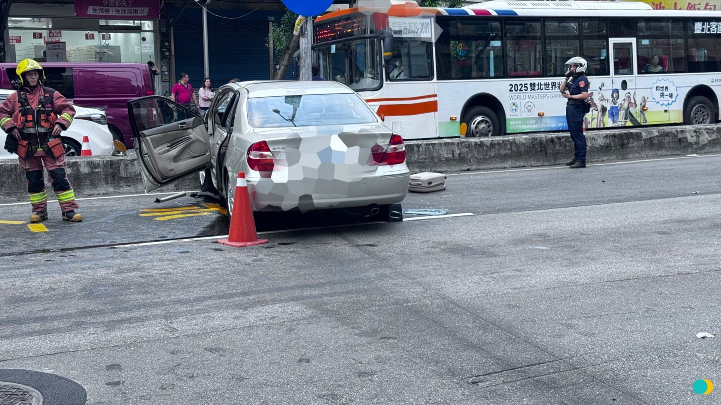 這起造成3死的重大車禍,原因仍待釐清。(警方提供)