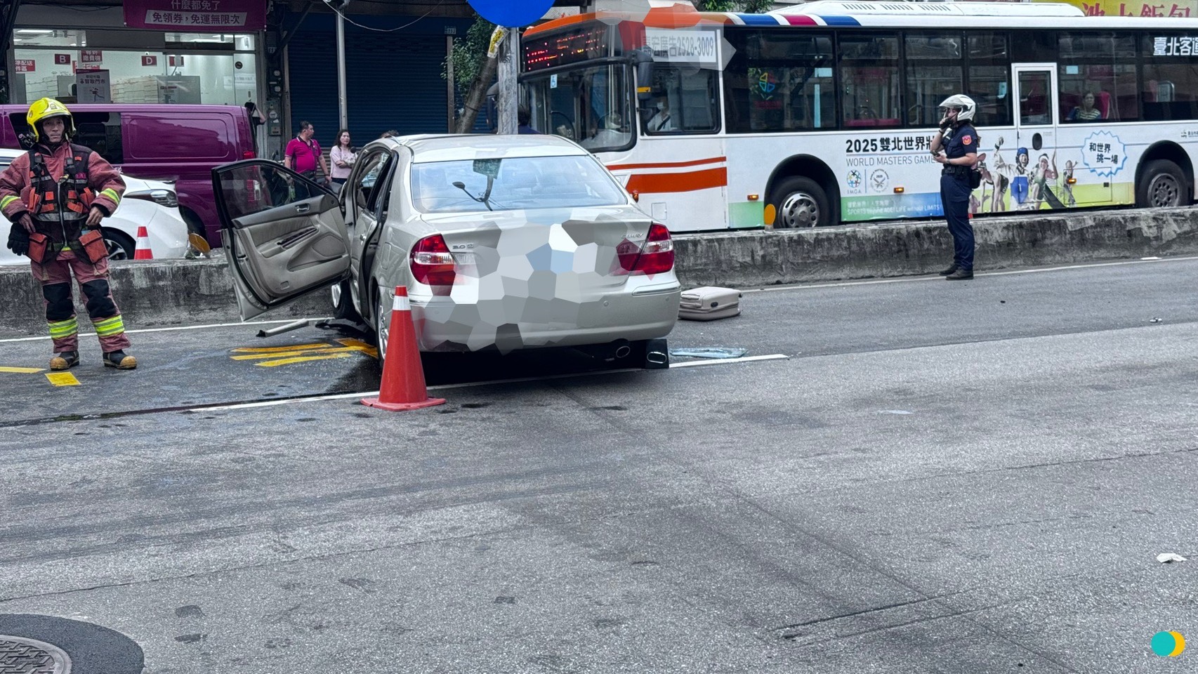 這起造成3死的重大車禍，原因仍待釐清。（警方提供）