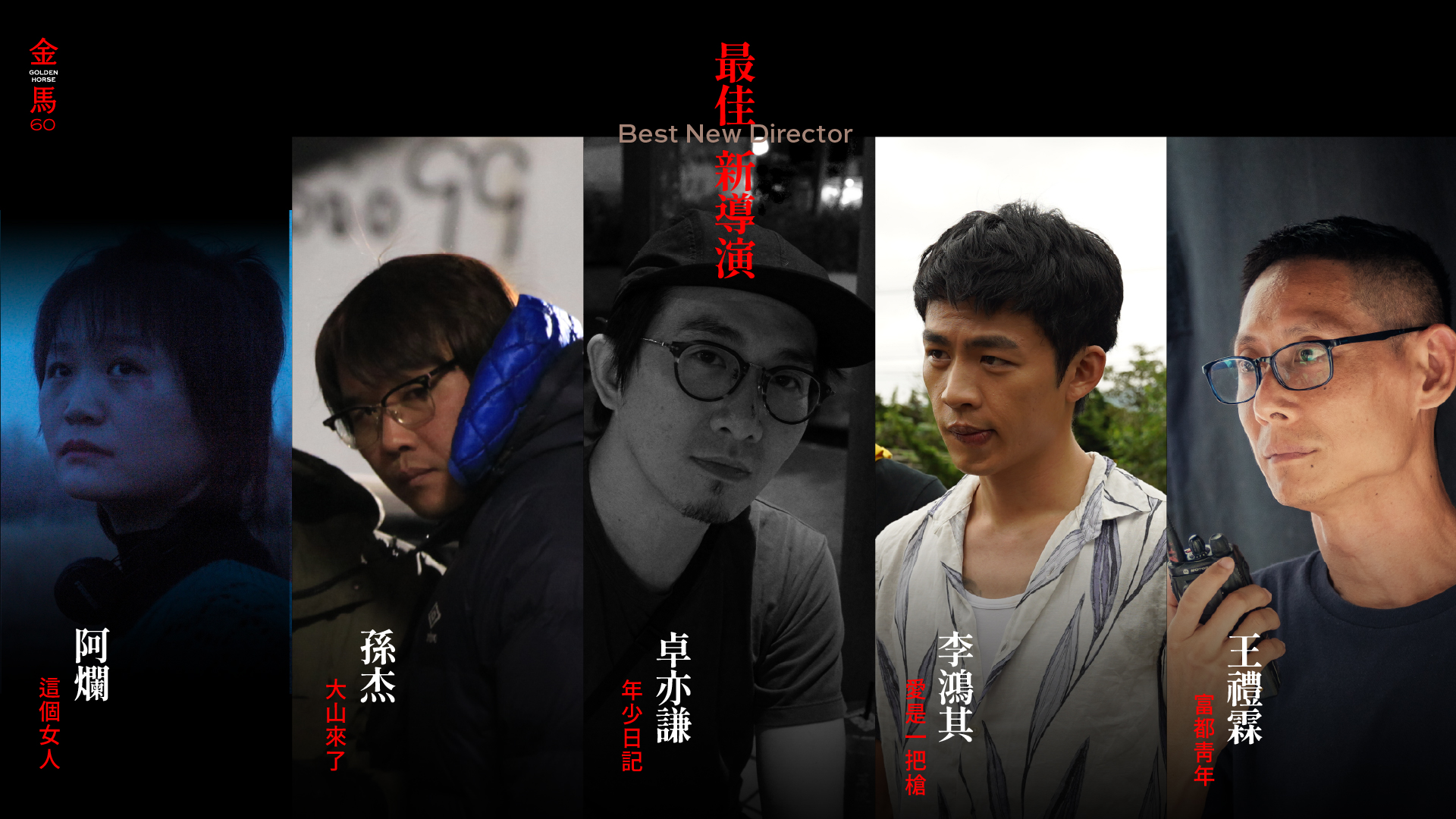 最佳新導演入圍名單出爐。（翻攝自金馬影展 TGHFF臉書）
