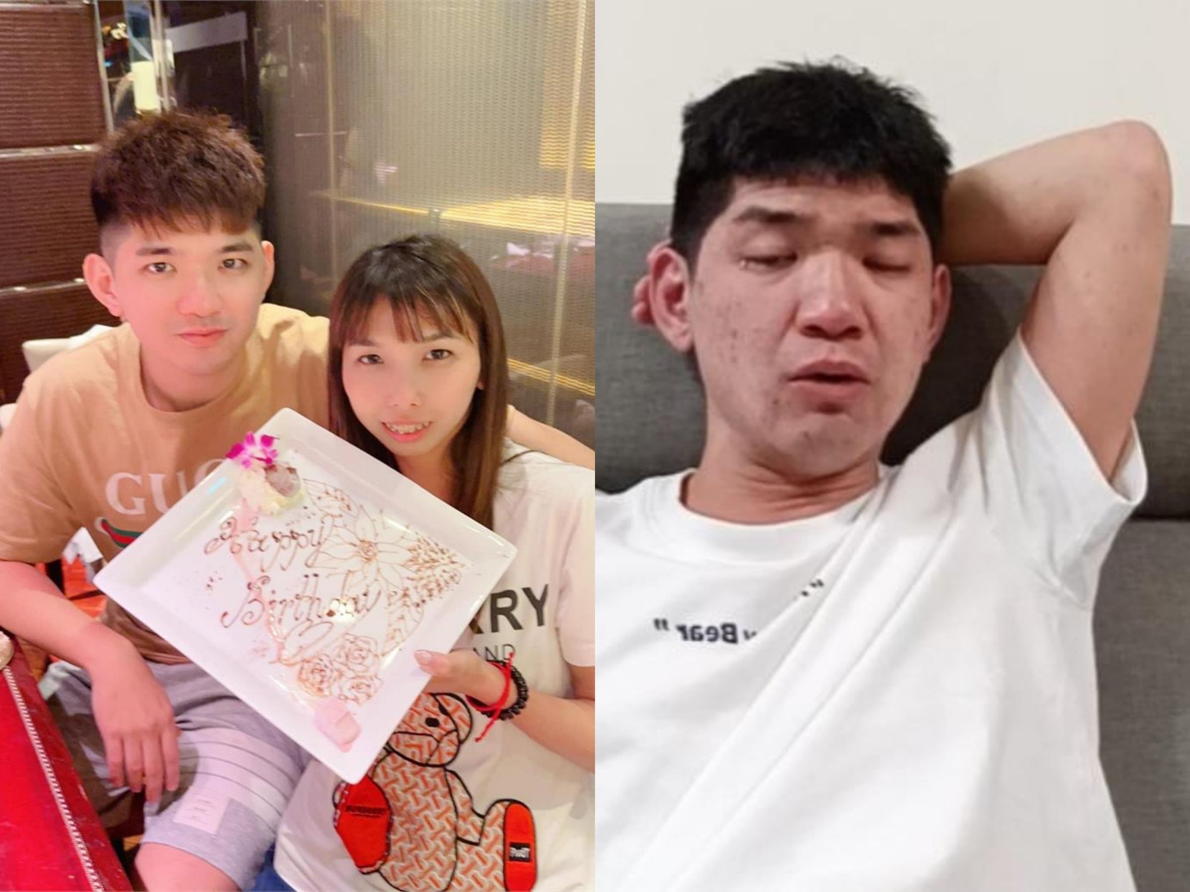 晚安小雞證實與愛婆離婚。(翻攝網路)