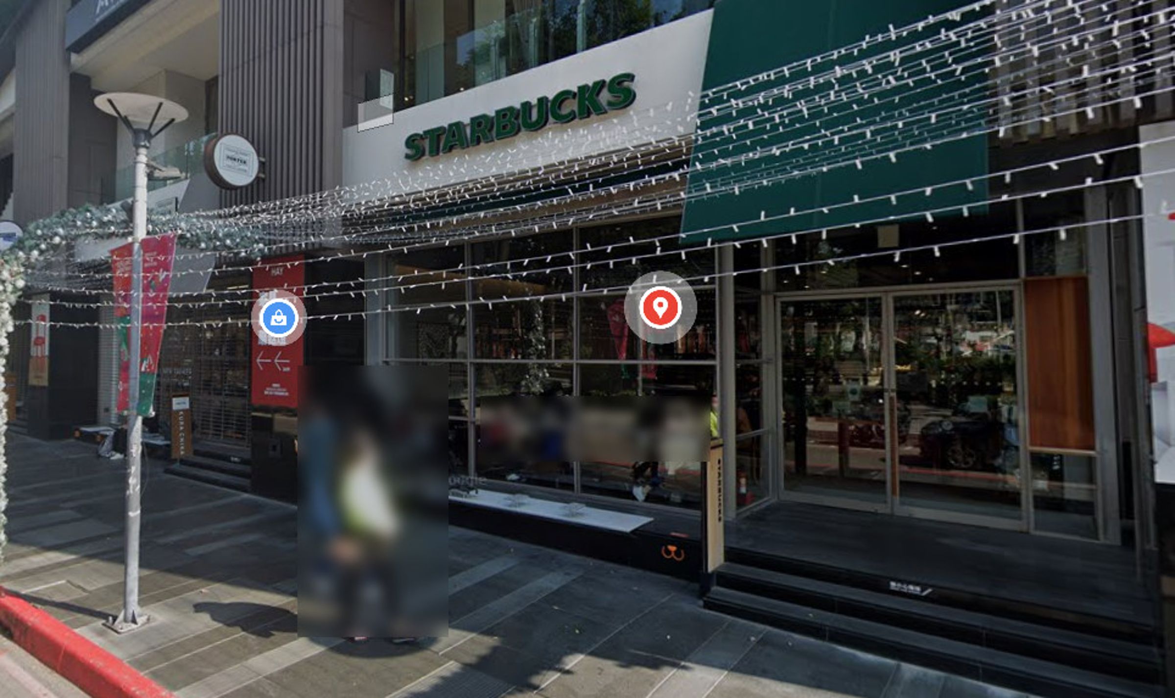 台中勤美誠品綠道園頻傳墜樓事件,導致人心惶惶。(翻攝Google Maps)