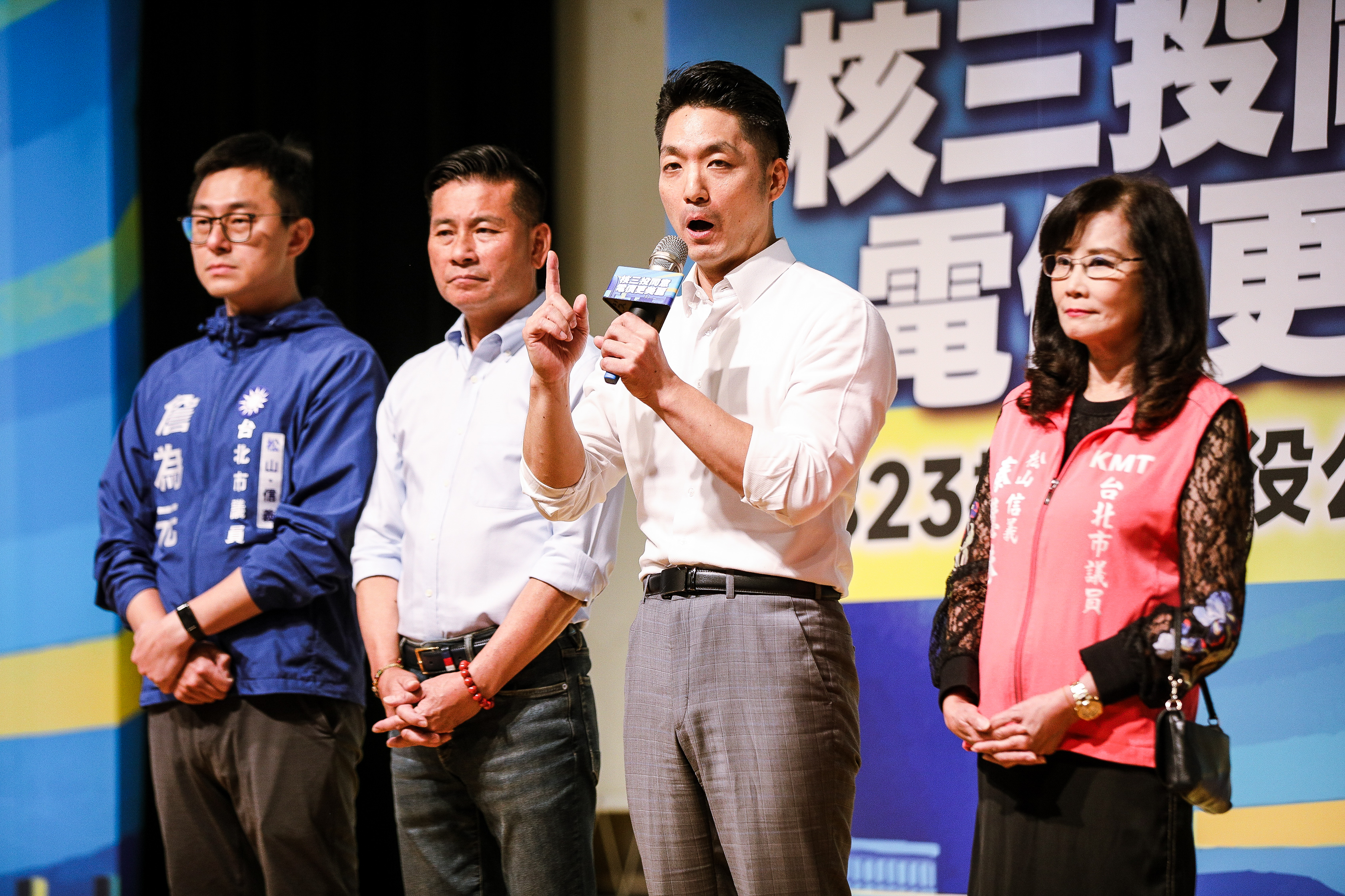 蔣萬安拋童子賢組閣說，與北市府與總統府隔空駁火。（鏡報鄒保祥）