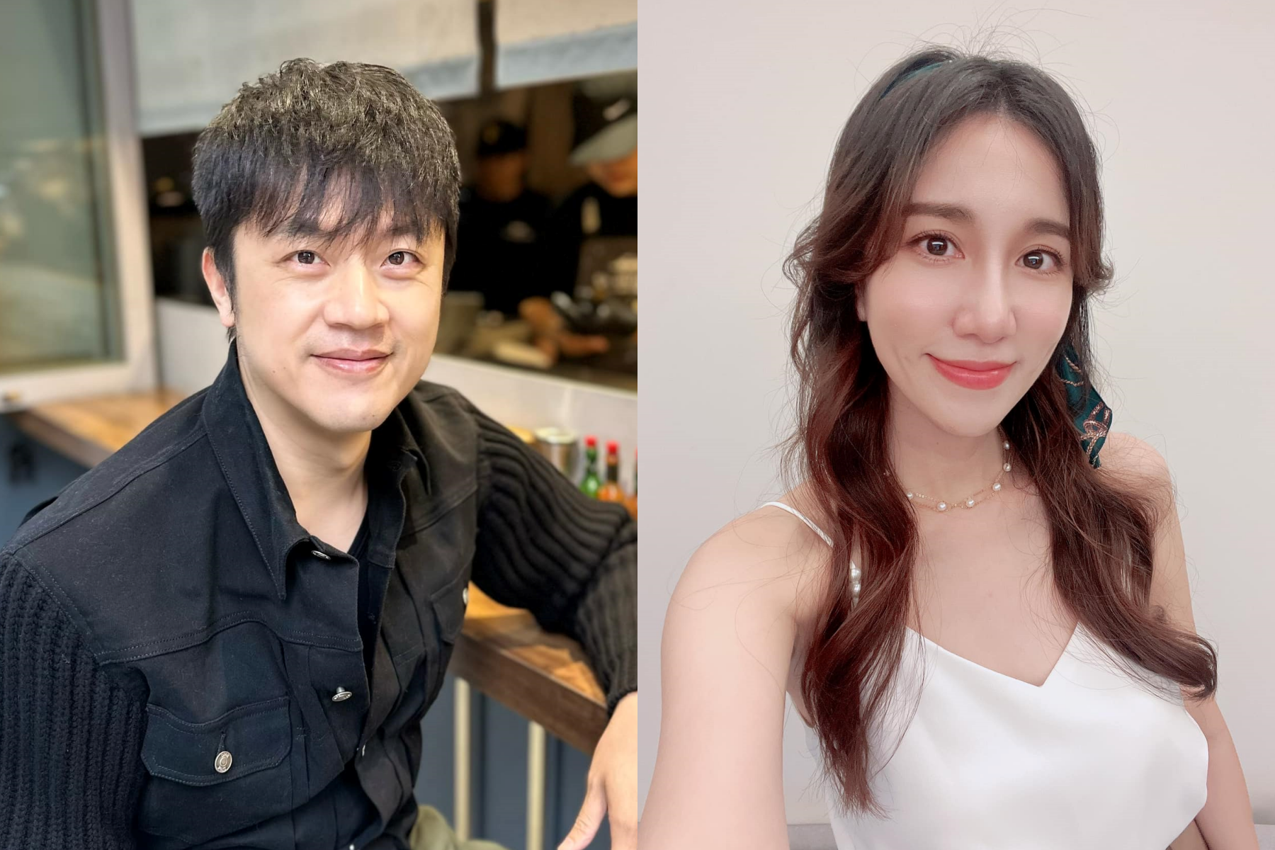 焦糖哥哥（左）今日對於隨意揭露Apple（右）隱私而道歉。（合成圖，左翻攝自焦糖哥哥臉書、右翻攝自Apple臉書）