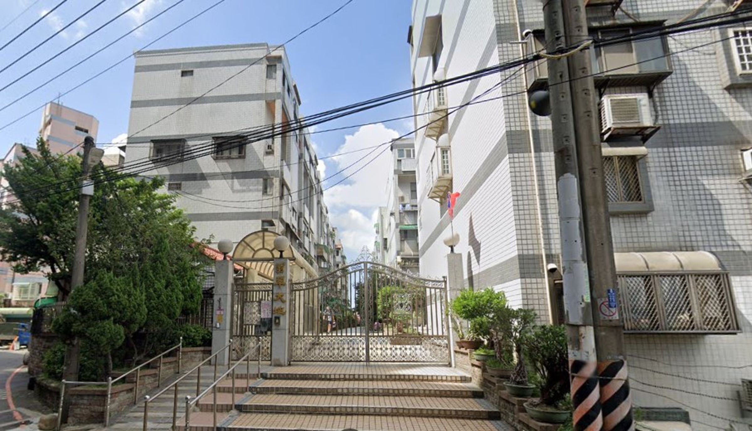 元智大學學生爆出糾紛的租屋處，就在途中社區內。（翻攝Google Mmaps）