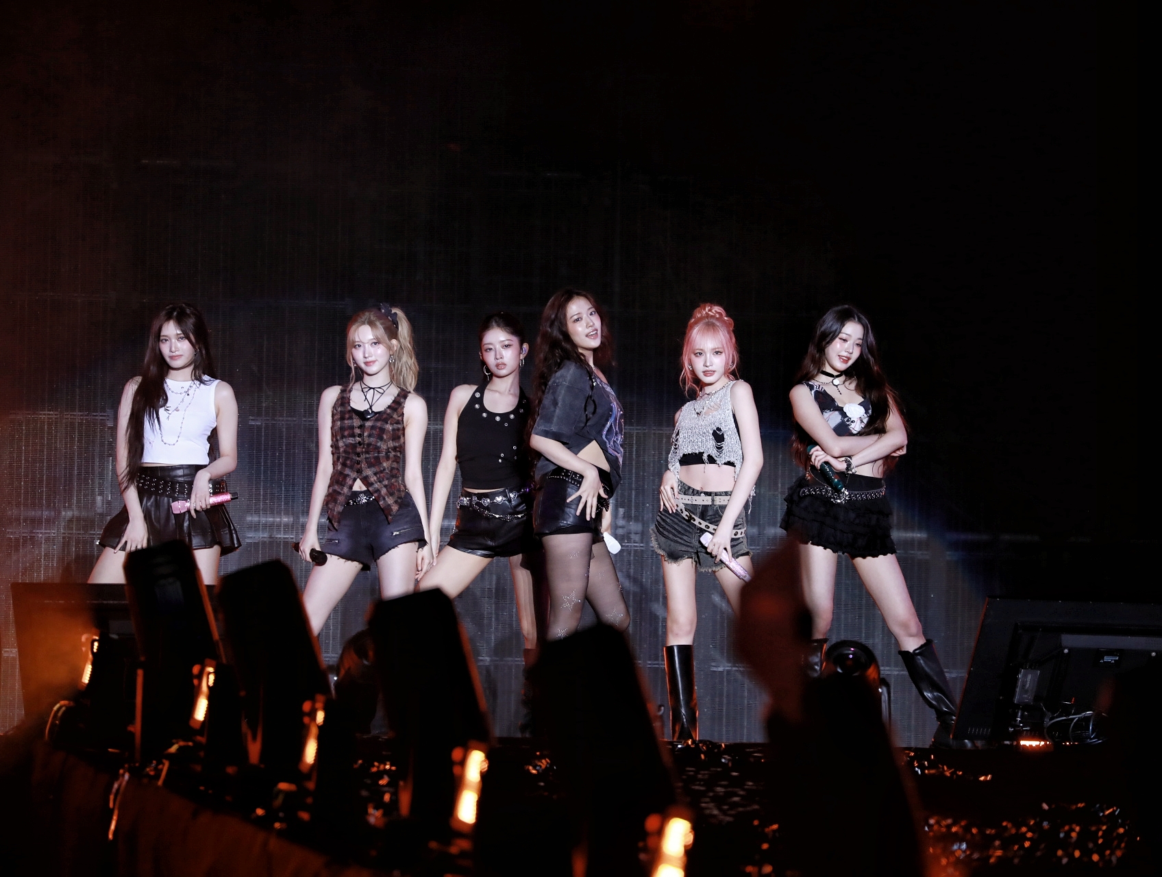 大勢女團IVE氣勢壓制全場。（讀者提供）