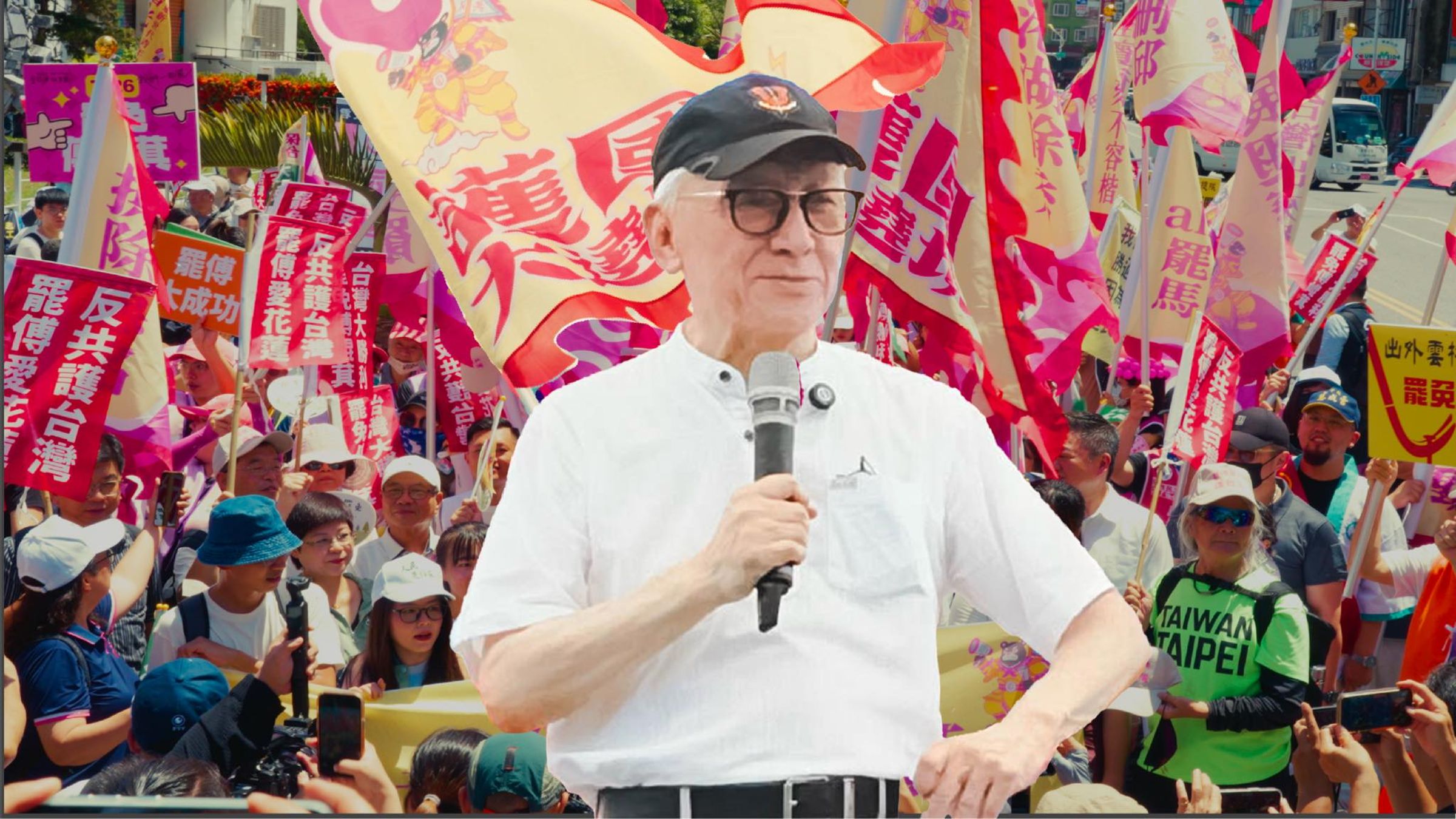 曹興誠感慨可以預見台灣「四人幫」的崛起。（翻攝自臉書@曹興誠 八不居士）