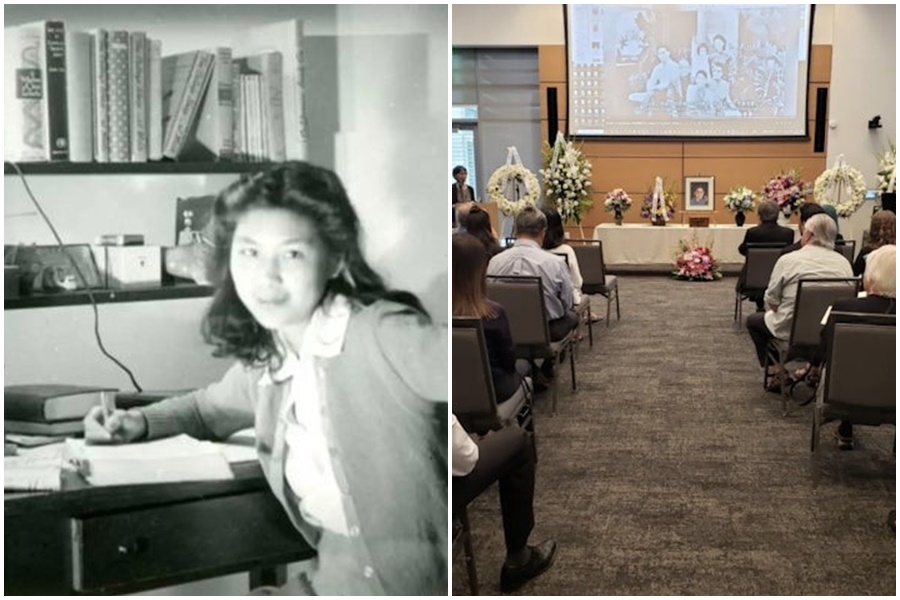 國父孫中山的長孫女孫穗瑛傳出於3月24日在美國安詳離世。（翻攝自廣東中山日報社「中山+」客戶端）