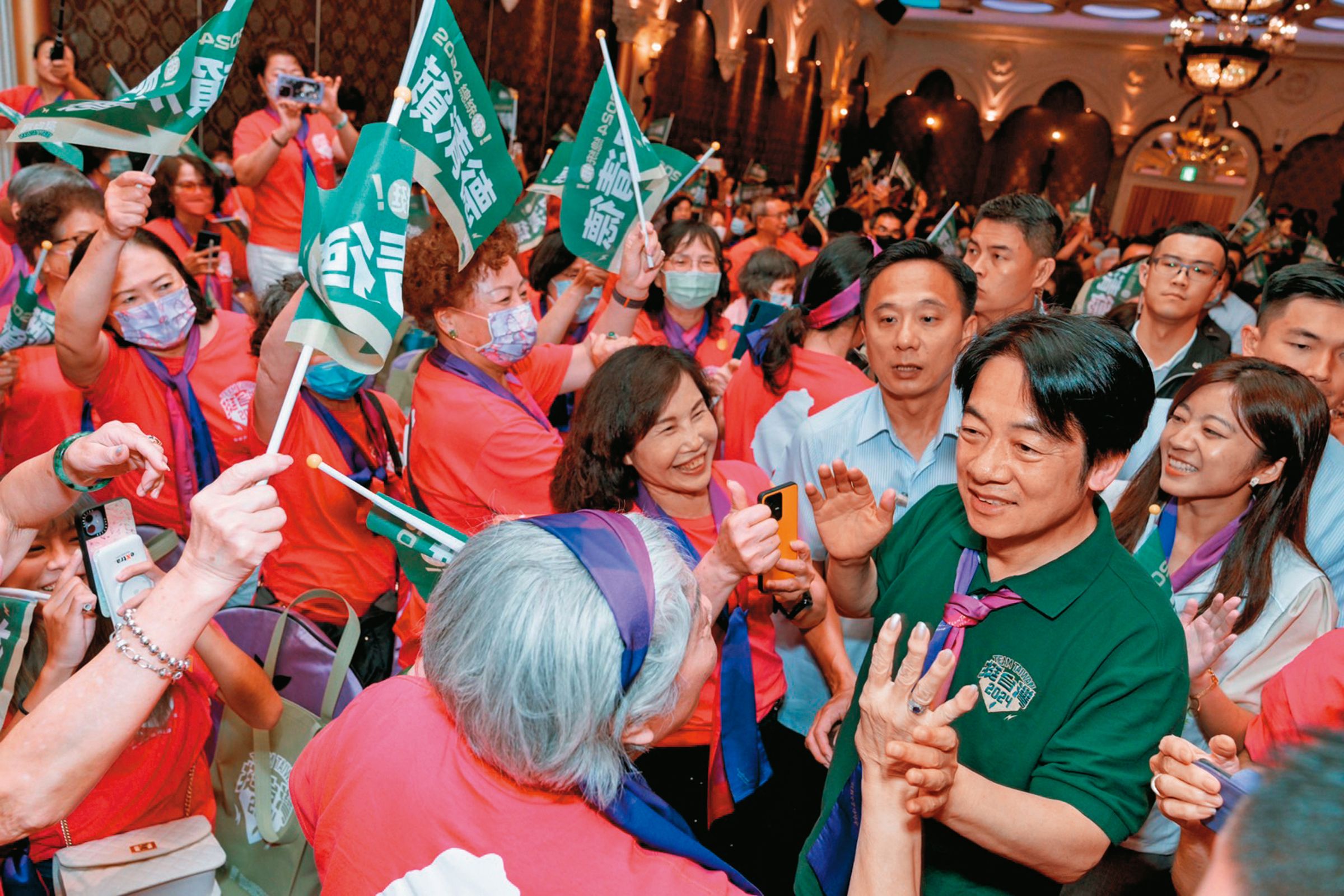 網路是現今選戰重點,深偽影音的介入勢必會對選舉結果造成影響。(賴清德團隊提供)