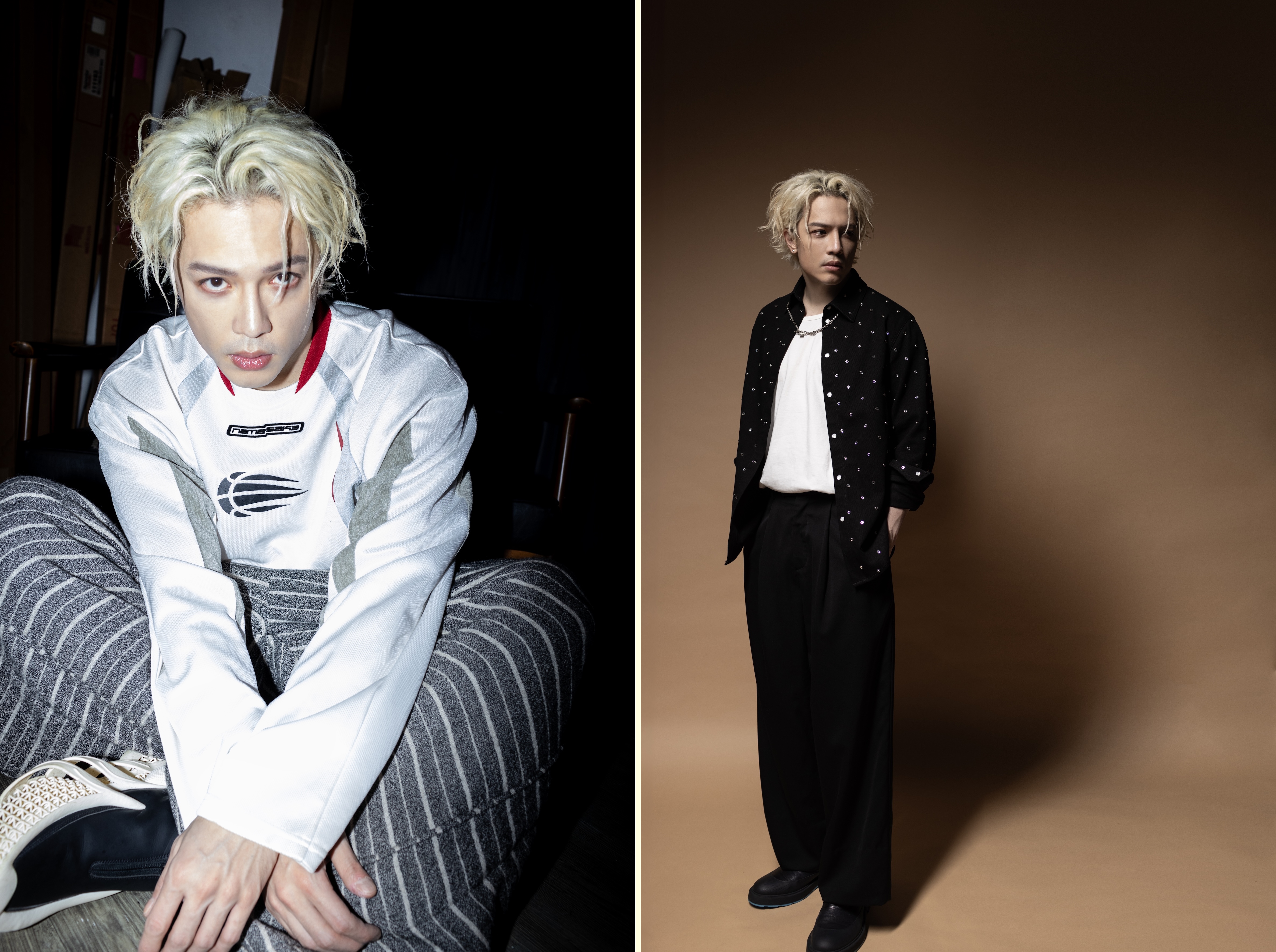 被稱為街巷的J.Sheon，對服裝及拍照，也頗有自己的主見。更練習如何在鏡頭前放鬆。