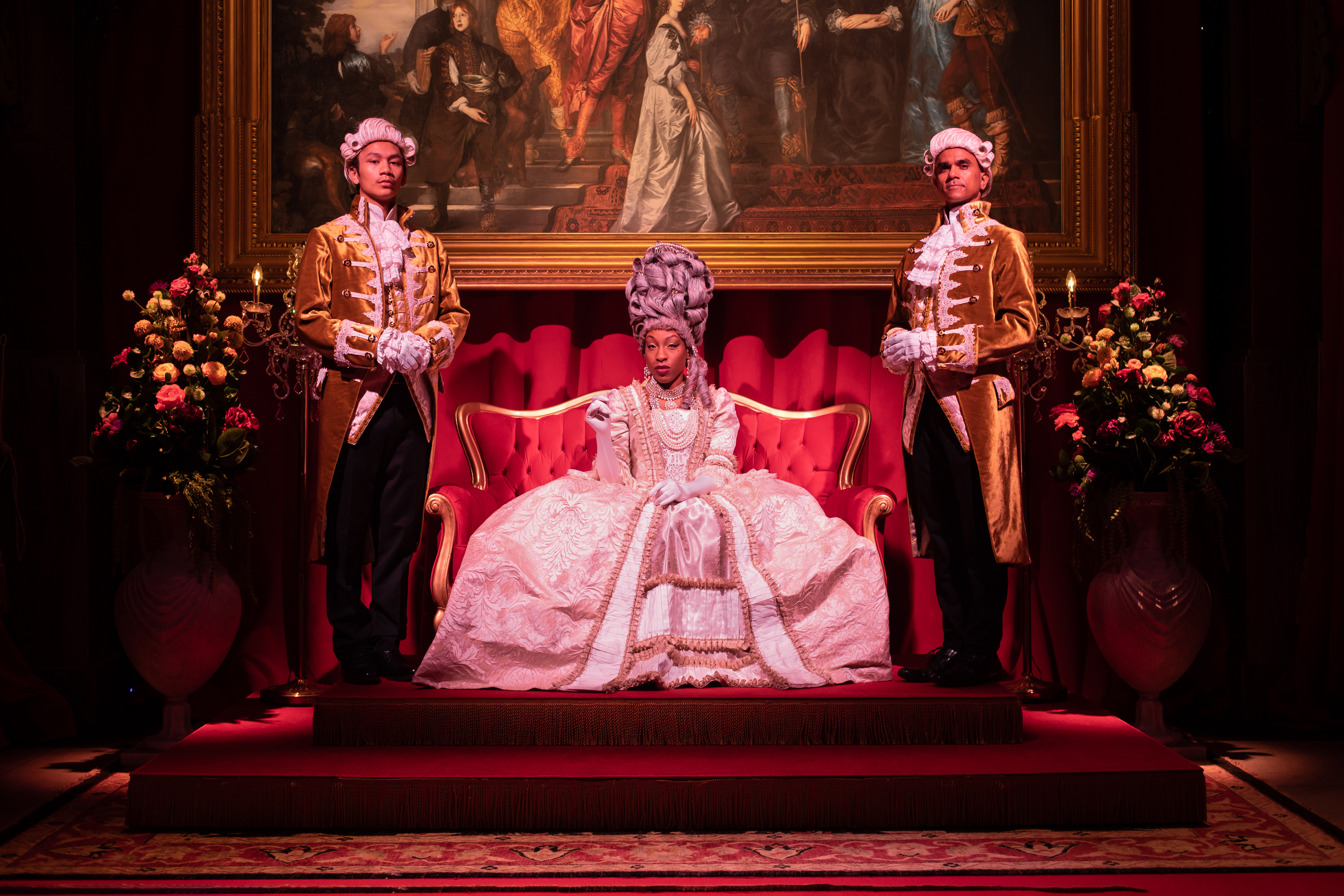 2年前Netflix官方授權舉辦的「柏捷頓體驗」巡迴活動，標榜讓與會來賓可以真實走入18世紀的英國貴族舞會。（Jon Molina攝／fever提供）