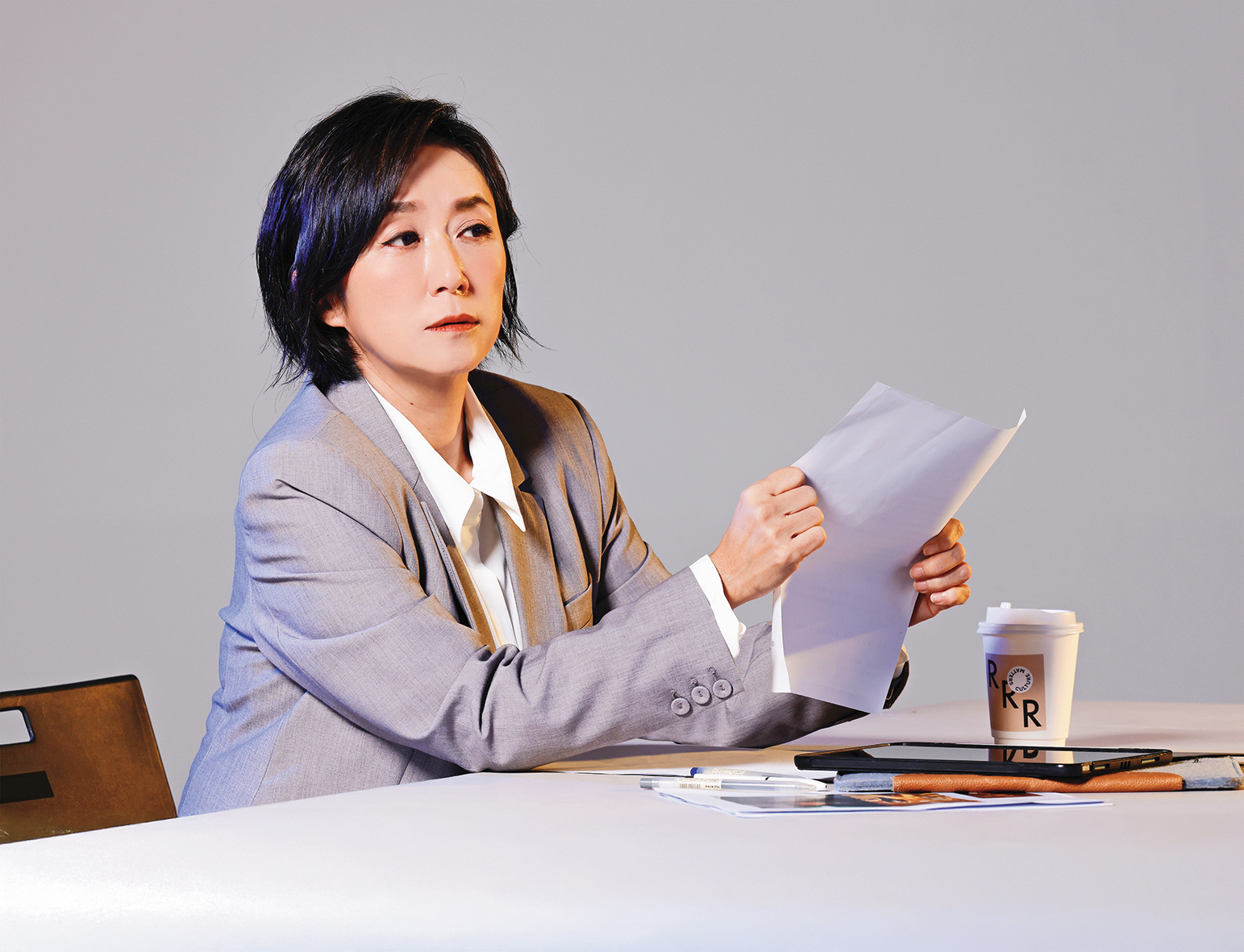 為了這次重新公演《人間條件四》,一開始排練就讓黃韻玲深深感受到,「怎麼會有這麼不可理喻的一個人?」(綠光劇團提供)