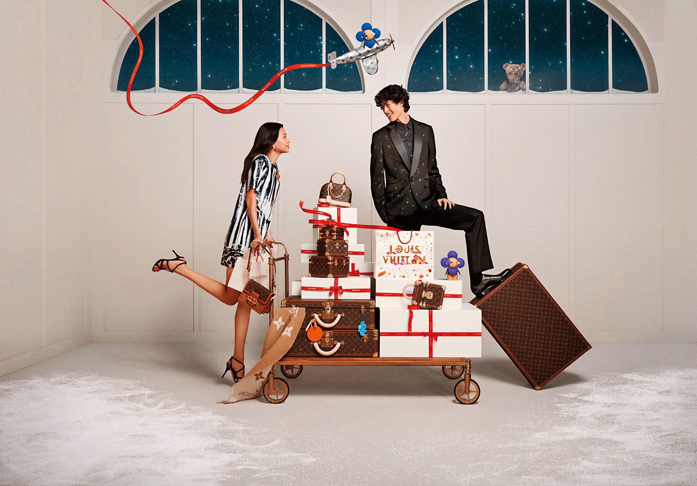 LOUIS VUITTON的Holiday假日系列以四大主題精選出代表性禮品。(LOUIS VUITTON提供)