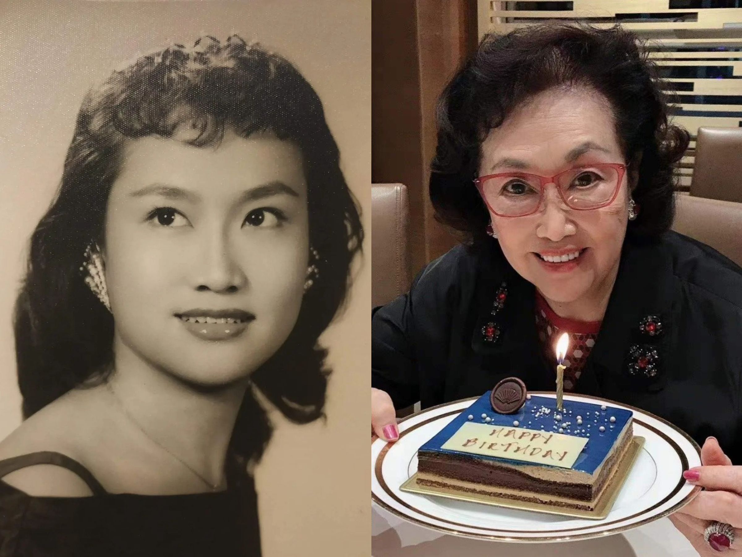 香港一代歌舞巨星葛蘭於昨（3日）下午安詳離世，享耆壽93歲。（翻攝自微博）