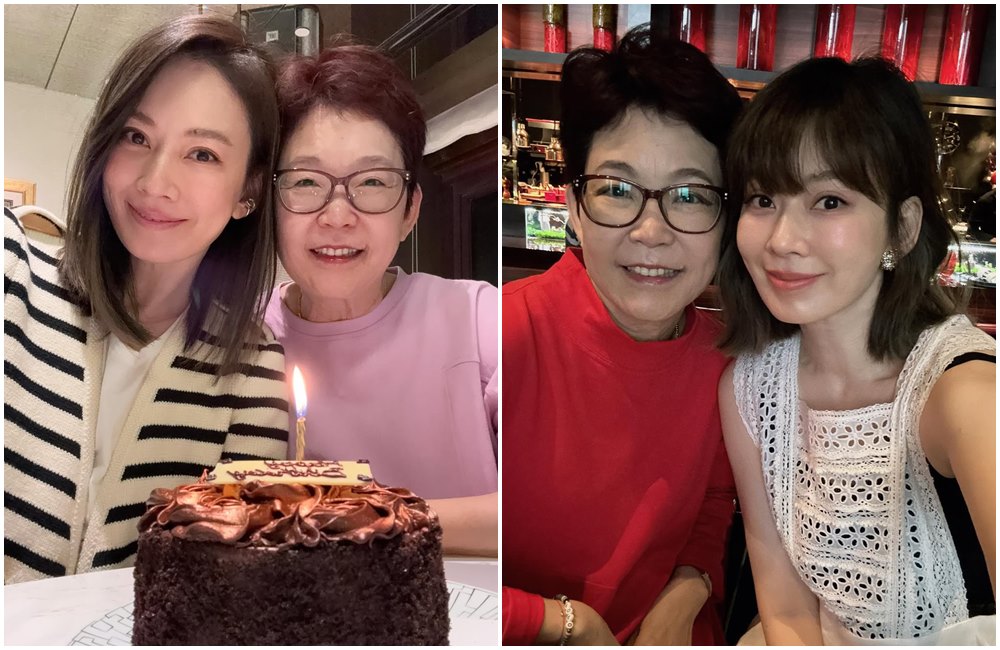 Melody與媽媽感情好，母女曾一起開直播。（melodykliu IG）