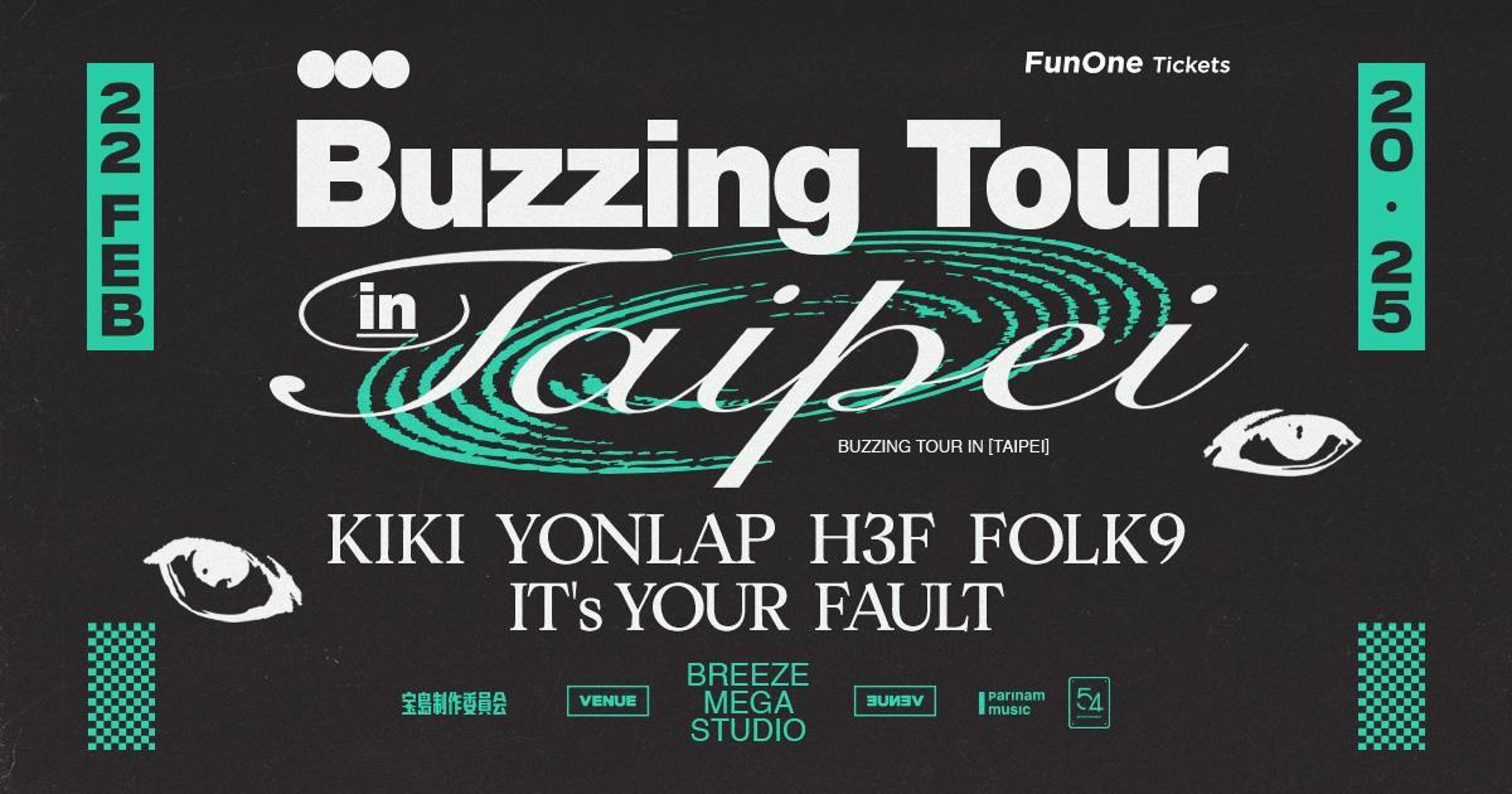 《Buzzing Tour in Taipei》集結4團泰國樂團帶來別具一格的表演。(網銀提供)