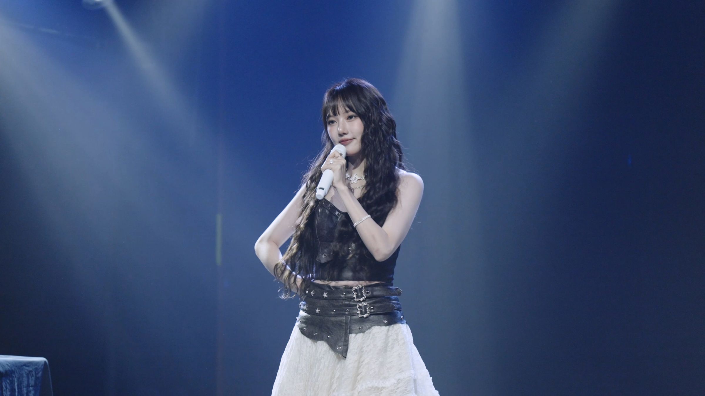 Yerin為台灣Fan Con神秘預告「有很帥、很精彩的舞台正在等著大家」,喊話期待與Buddy見面。(週末娛樂提供)