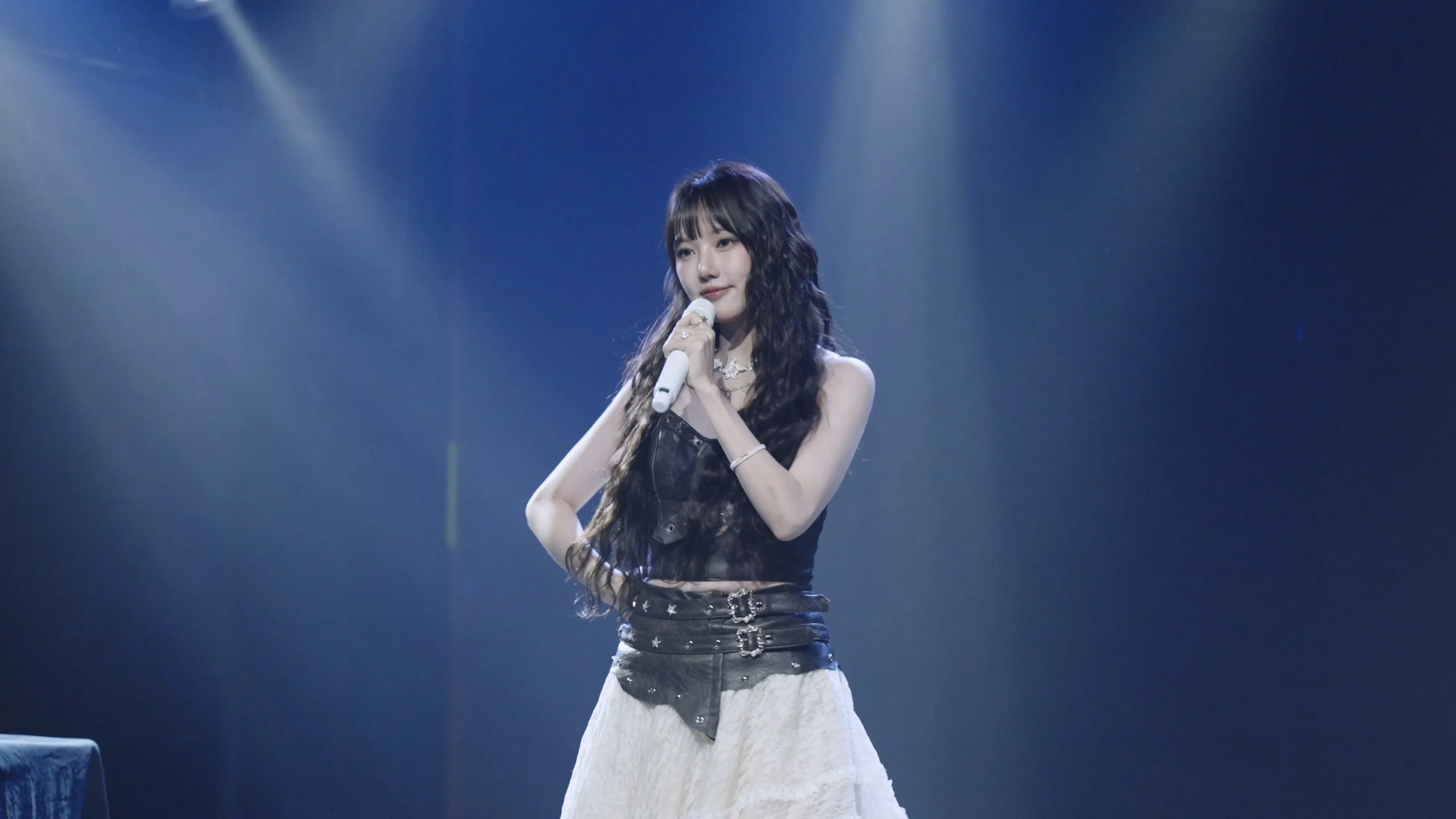 Yerin為台灣Fan Con神秘預告「有很帥、很精彩的舞台正在等著大家」，喊話期待與Buddy見面。(週末娛樂提供）