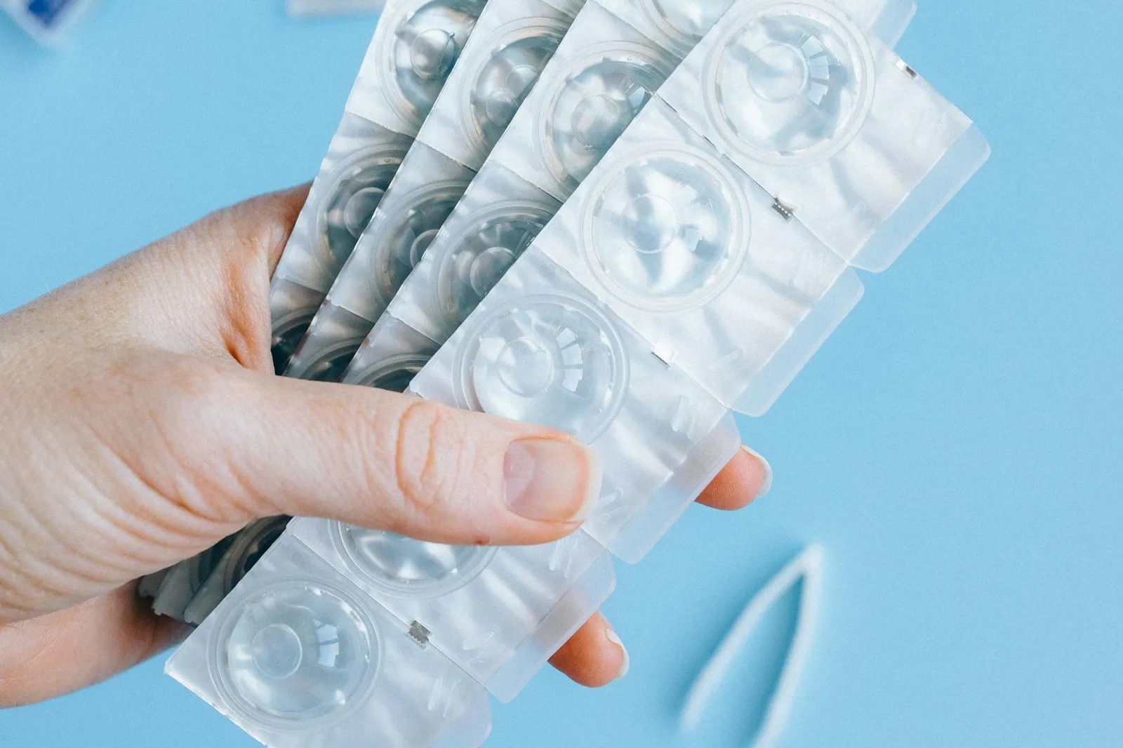 隱形眼鏡盒具有高回收價值。(示意圖,Pexels)