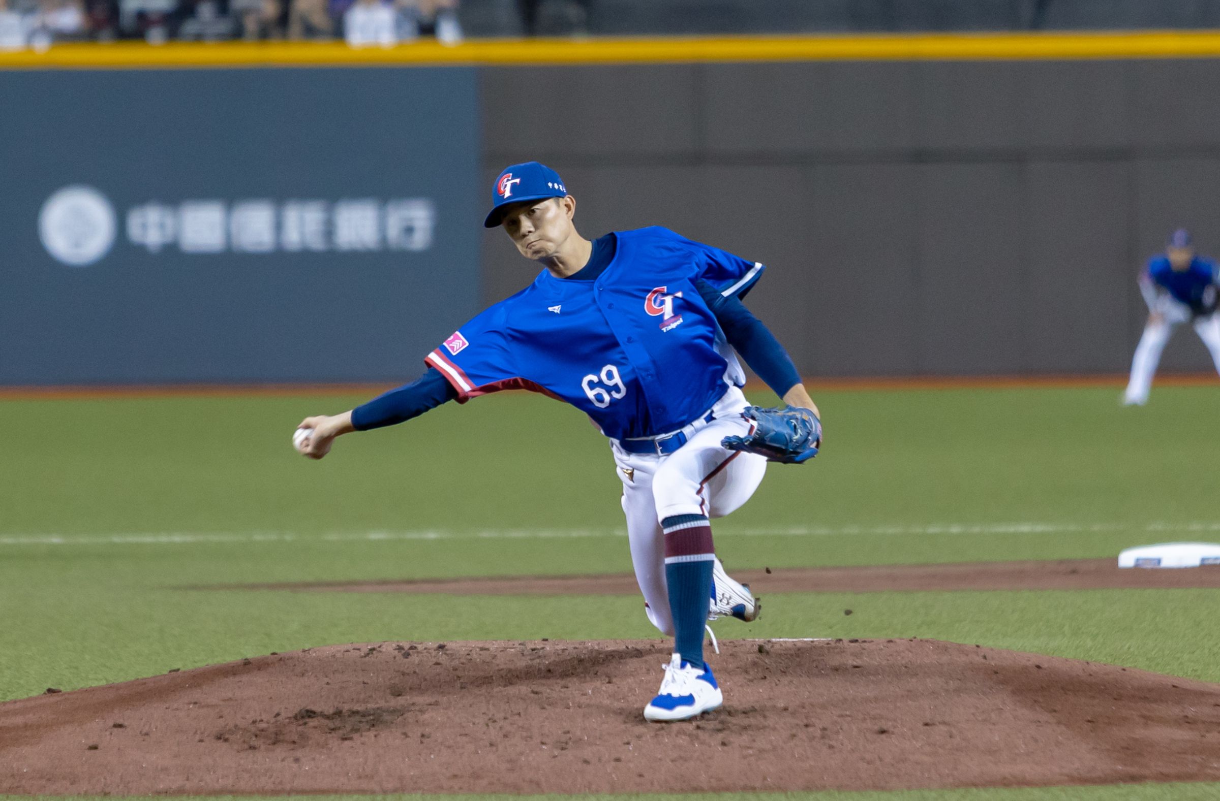 上次繳出6局無安打優異表現的黃子鵬,今日對決古巴再次擔綱先發。(棒協提供)