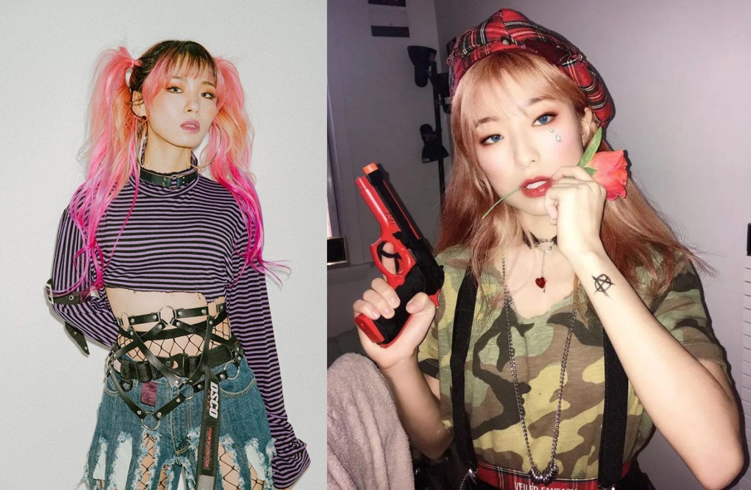 韓饒舌歌手Jvcki Wai表示遭前男友，知名製作人Bangdal長期家暴。（網路圖片）