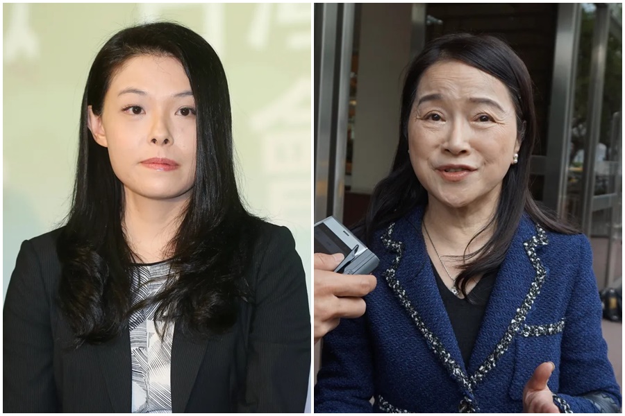 高虹安（左）針對被影射與有婦之夫交往提告周玉蔻（右）誹謗、違反《選罷法》，結果出爐。（本刊資料照）