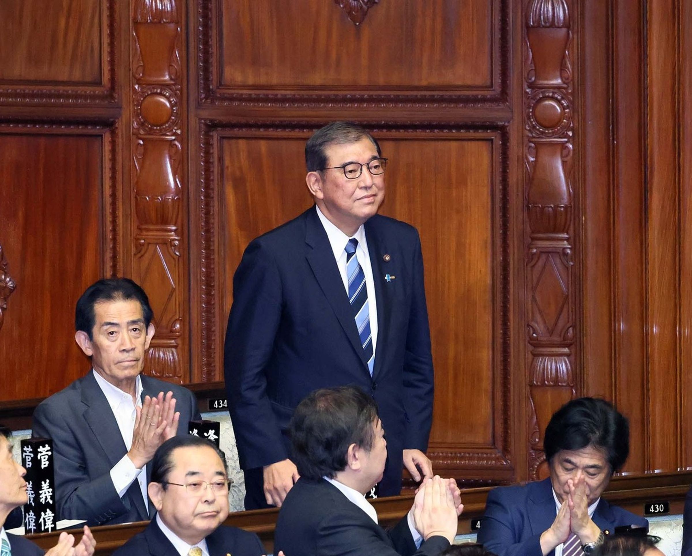 石破茂預計將不會提名因政治獻金案而受處分的眾議員參加改選。(翻攝自首相官邸臉書)