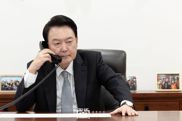 尹錫悅今晚突然宣布緊急戒嚴令。（翻攝自南韓總統府官網）