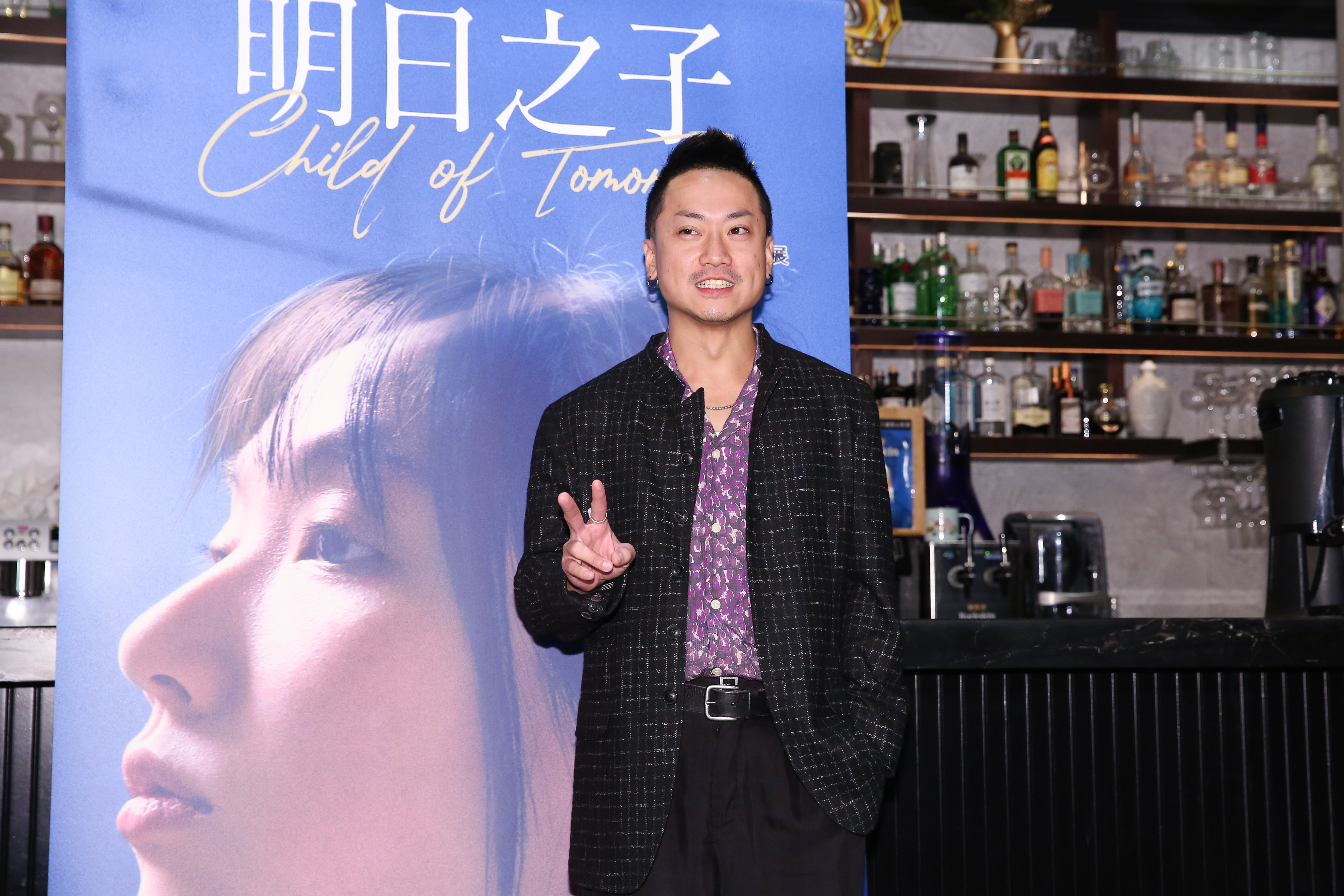 公視人生劇展《明日之子》，台饒歌手五木飾演未婚爸爸「蔡先成」，出席媒體茶敘活動宣傳。