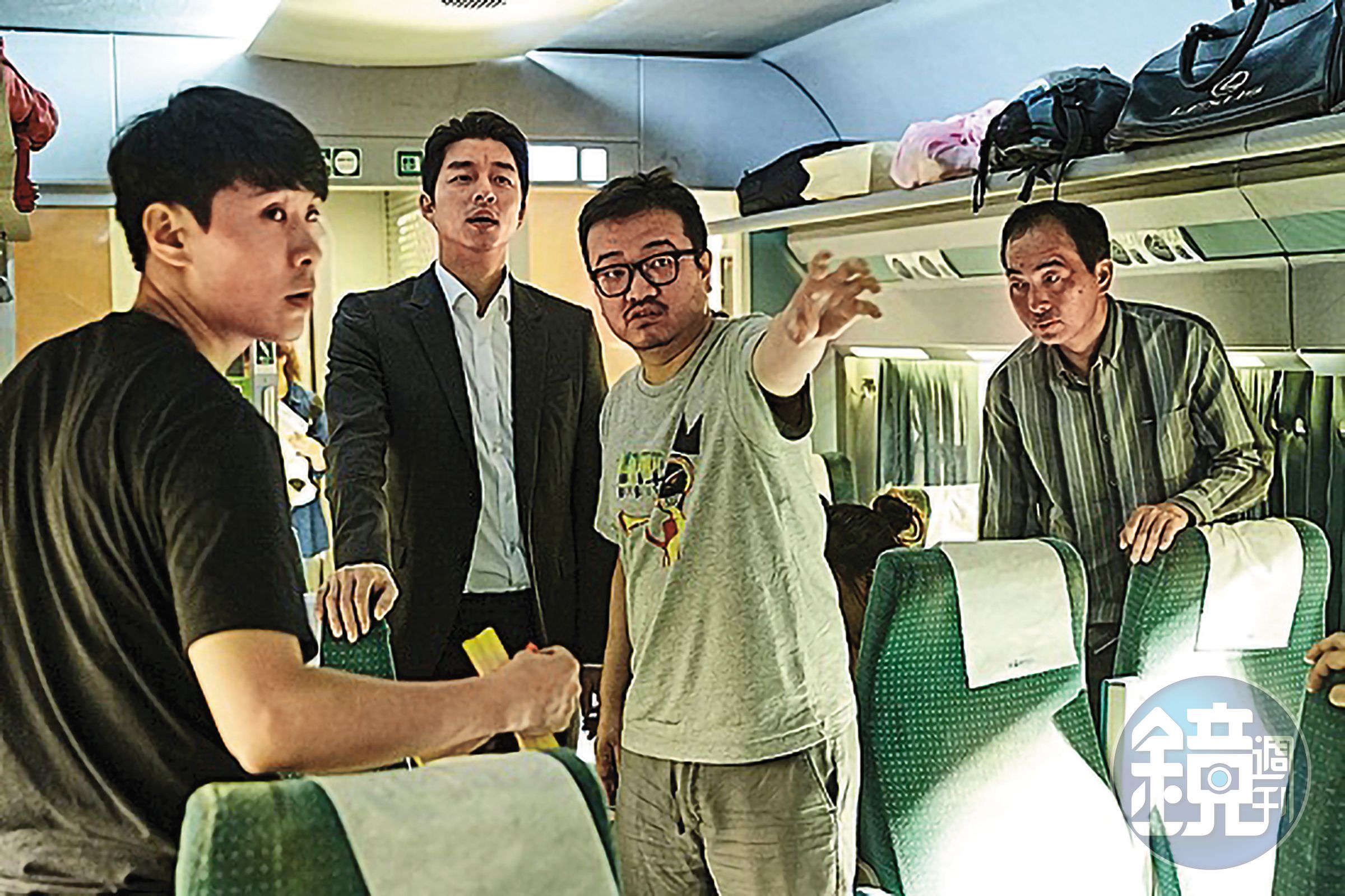 延尚昊（右二）2016年執導孔劉（左二）主演的《屍速列車》，在全球寫下票房佳績。（本刊資料照）