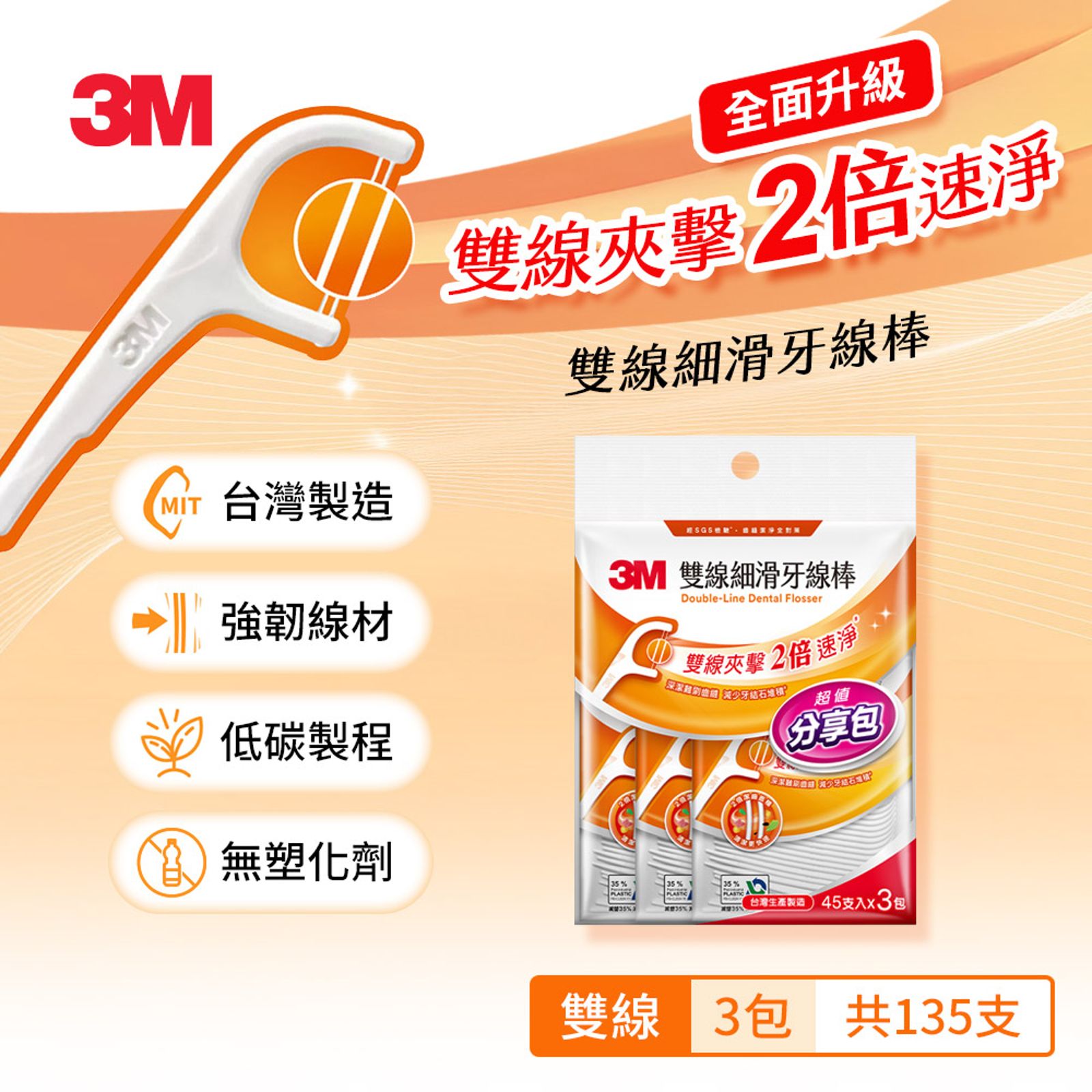 一名網友先前在量販店目睹韓國遊客掃貨牙線棒。（圖／翻攝自Threads）