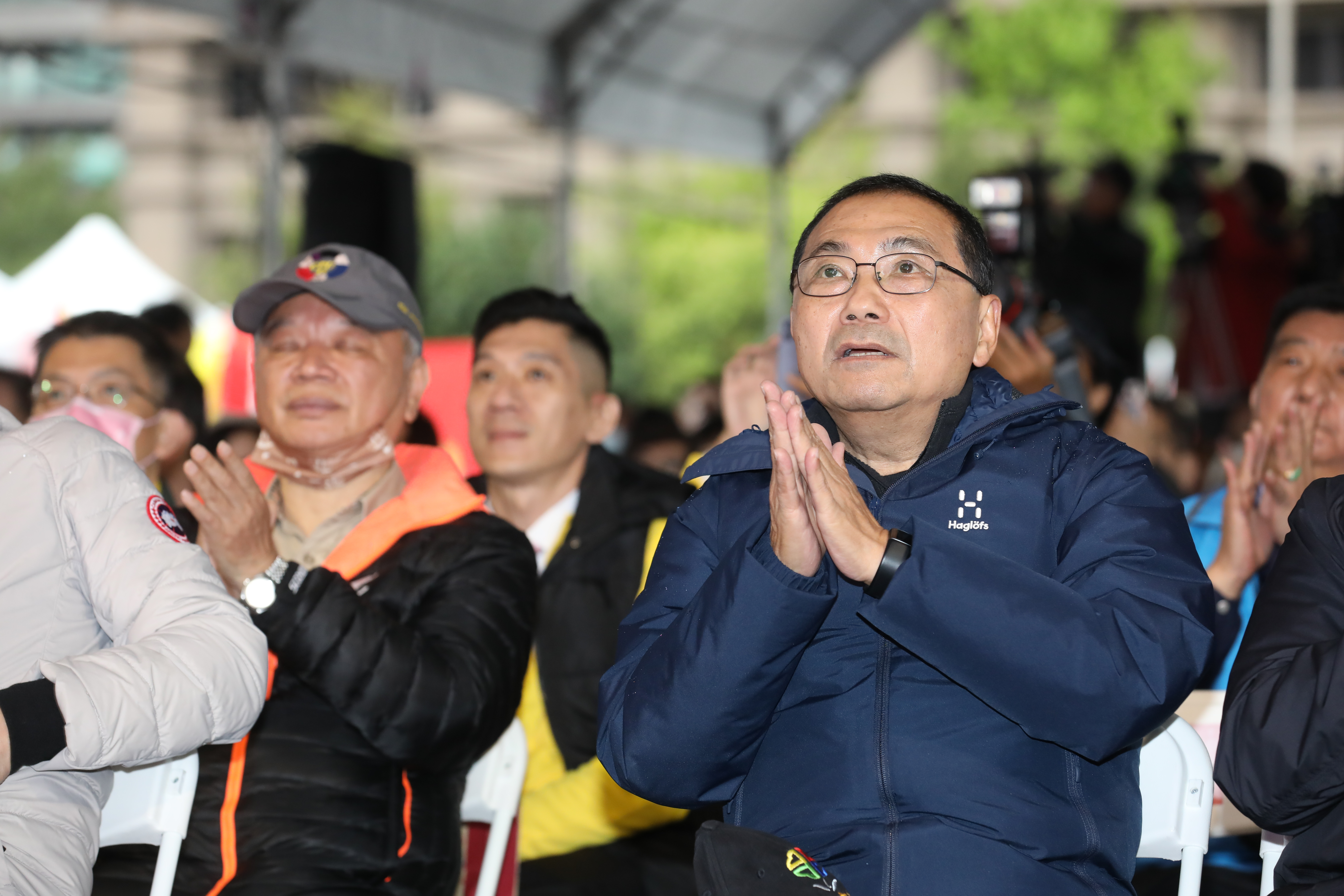 新北市樹林區發生回收廠火災，市長侯友宜呼籲民眾戴口罩、關門窗。（本刊資料照）