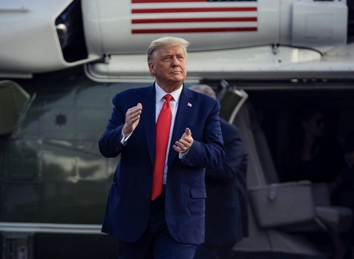 川普在法庭又違反禁言令，遭法官罰1萬美元。（翻攝川普IG）